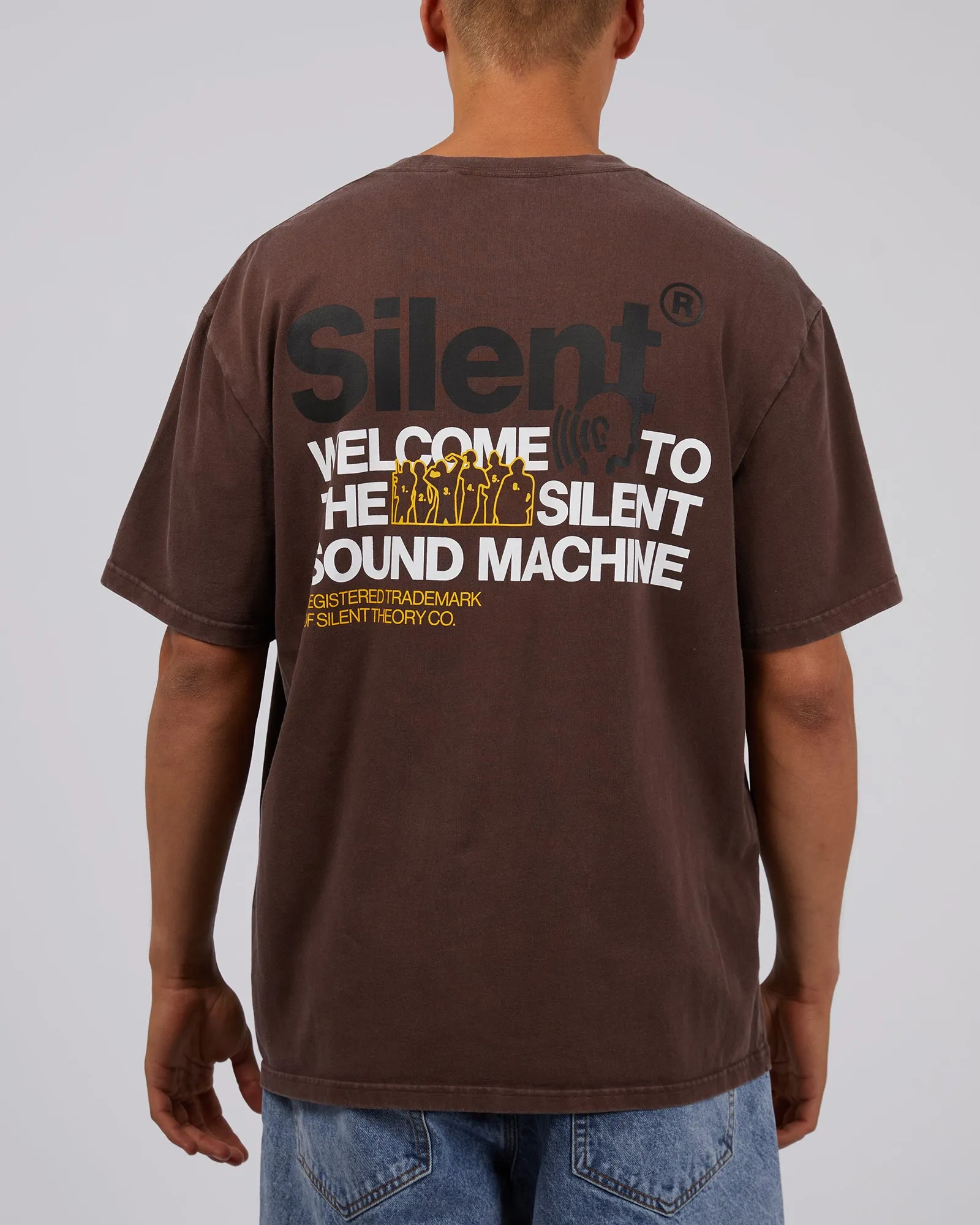 Sound Machine Tee Chocolate sold by edge clothing product image thumbnail 2