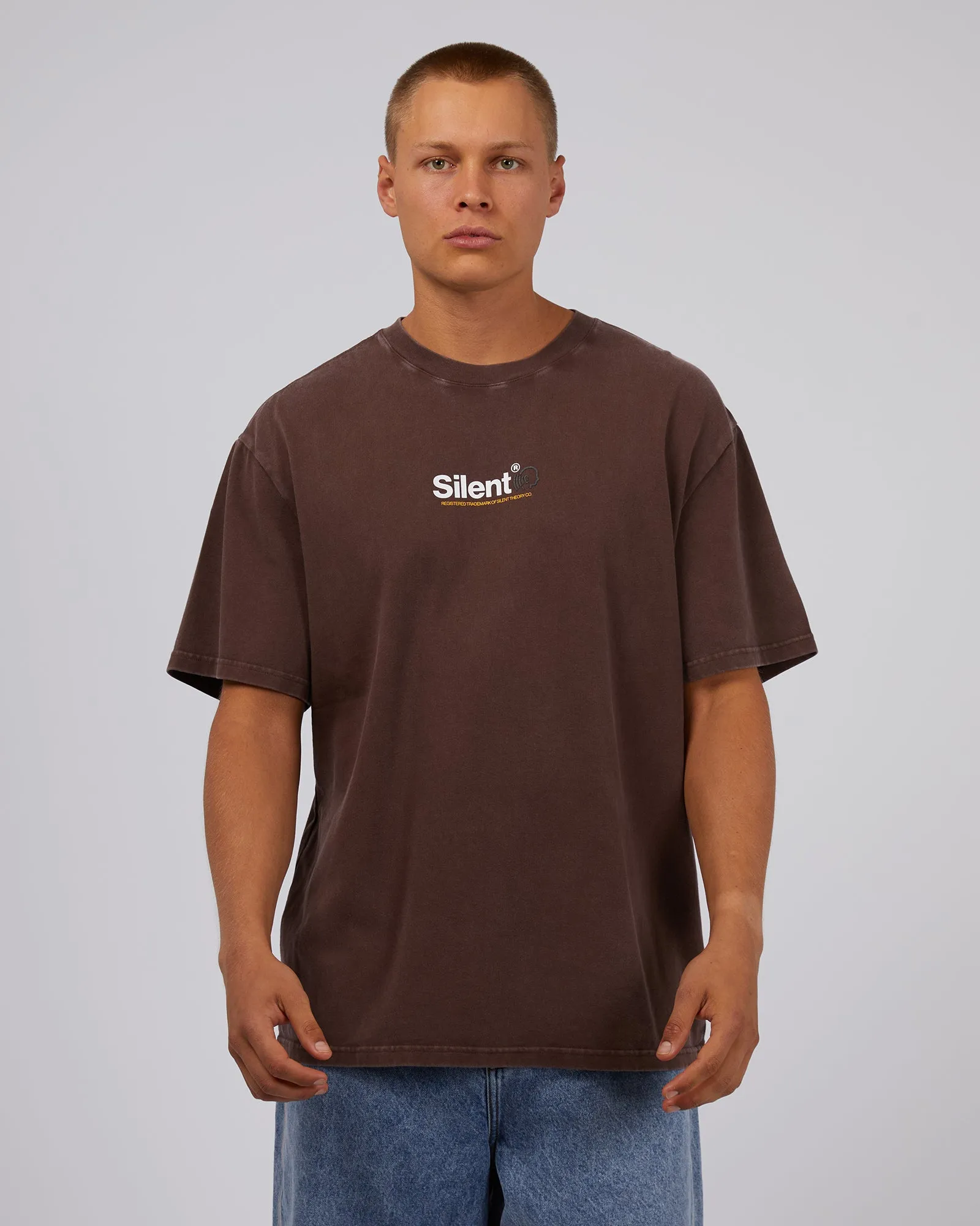 Sound Machine Tee Chocolate sold by edge clothing