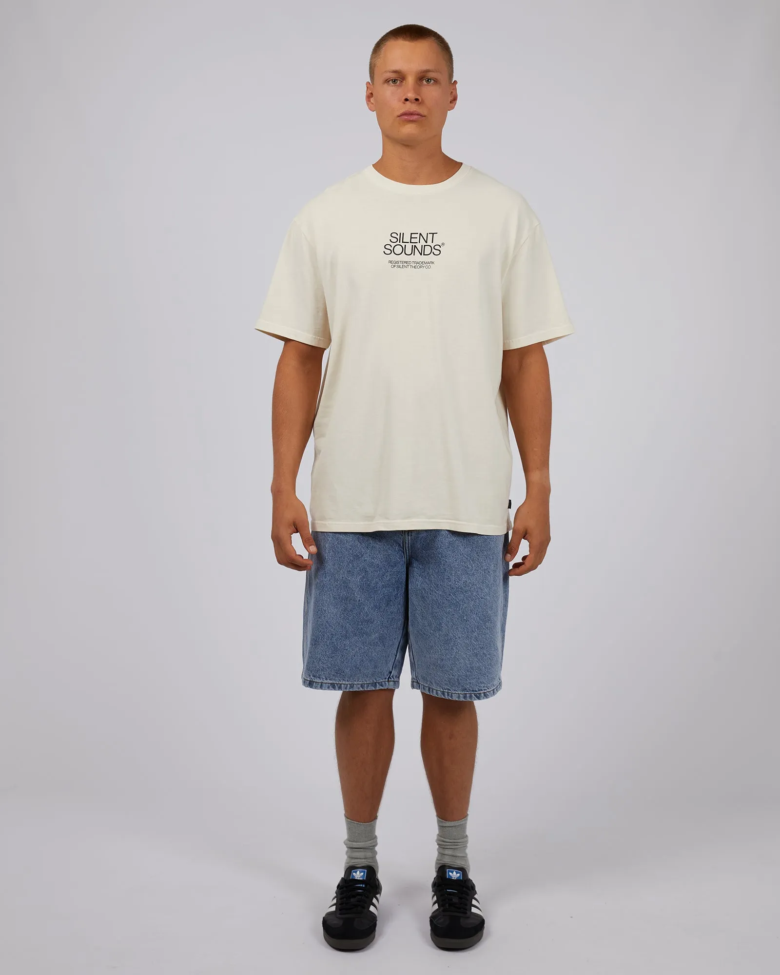 Sound Waves Tee Natural sold by edge clothing product image thumbnail 2