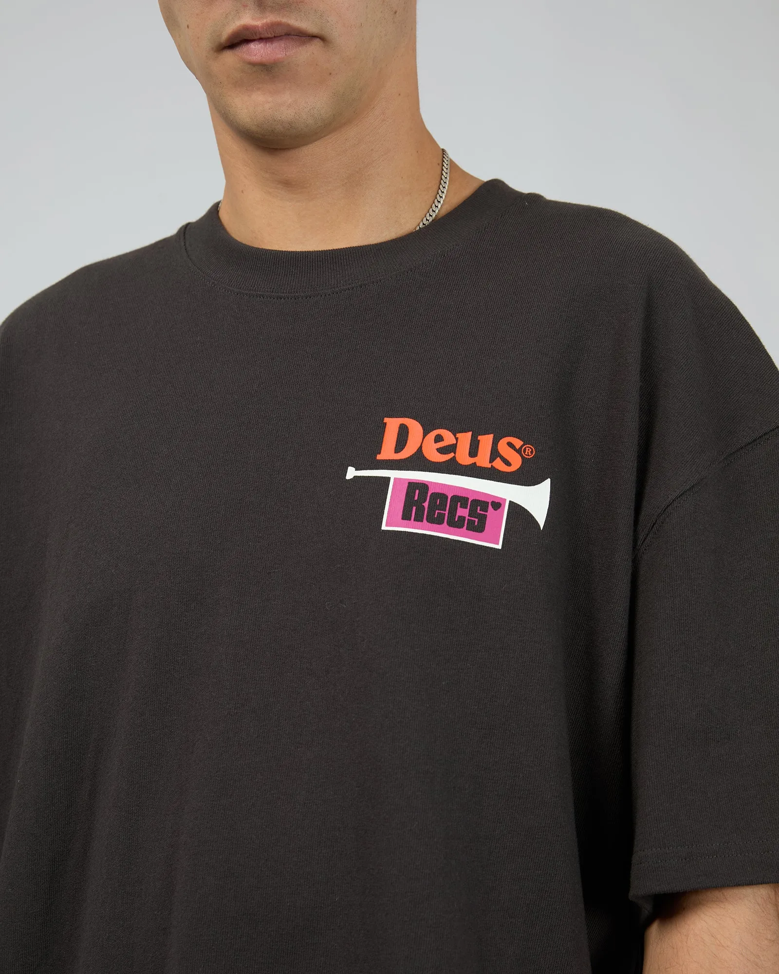 Brassworks Tee Anthracite sold by edge clothing product image thumbnail 5