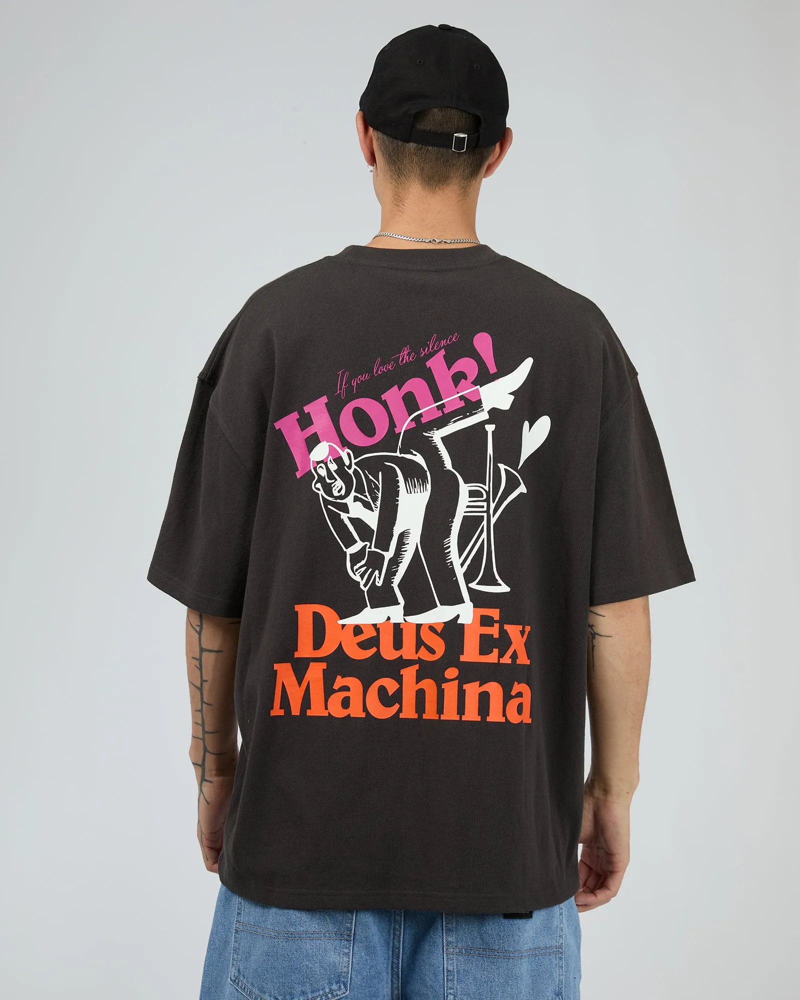 Brassworks Tee Anthracite sold by edge clothing product image thumbnail 2