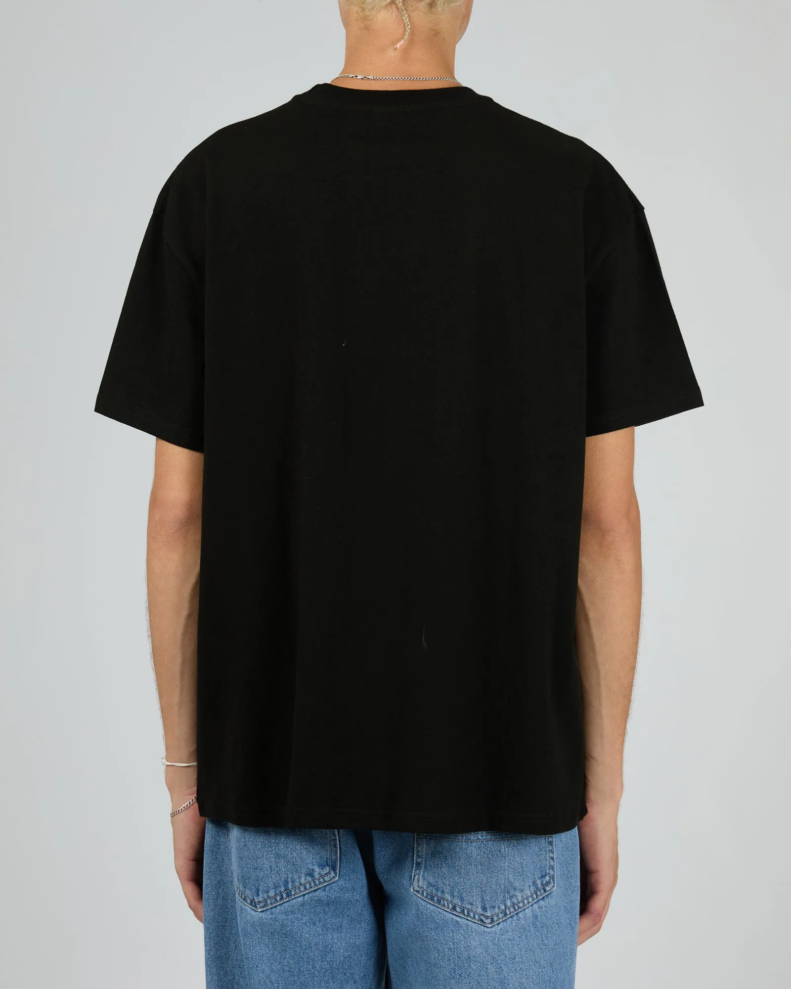 Biker Box Fit Tee Black sold by edge clothing product image thumbnail 2