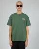 Starter Box Fit Tee Dark Green sold by edge clothing