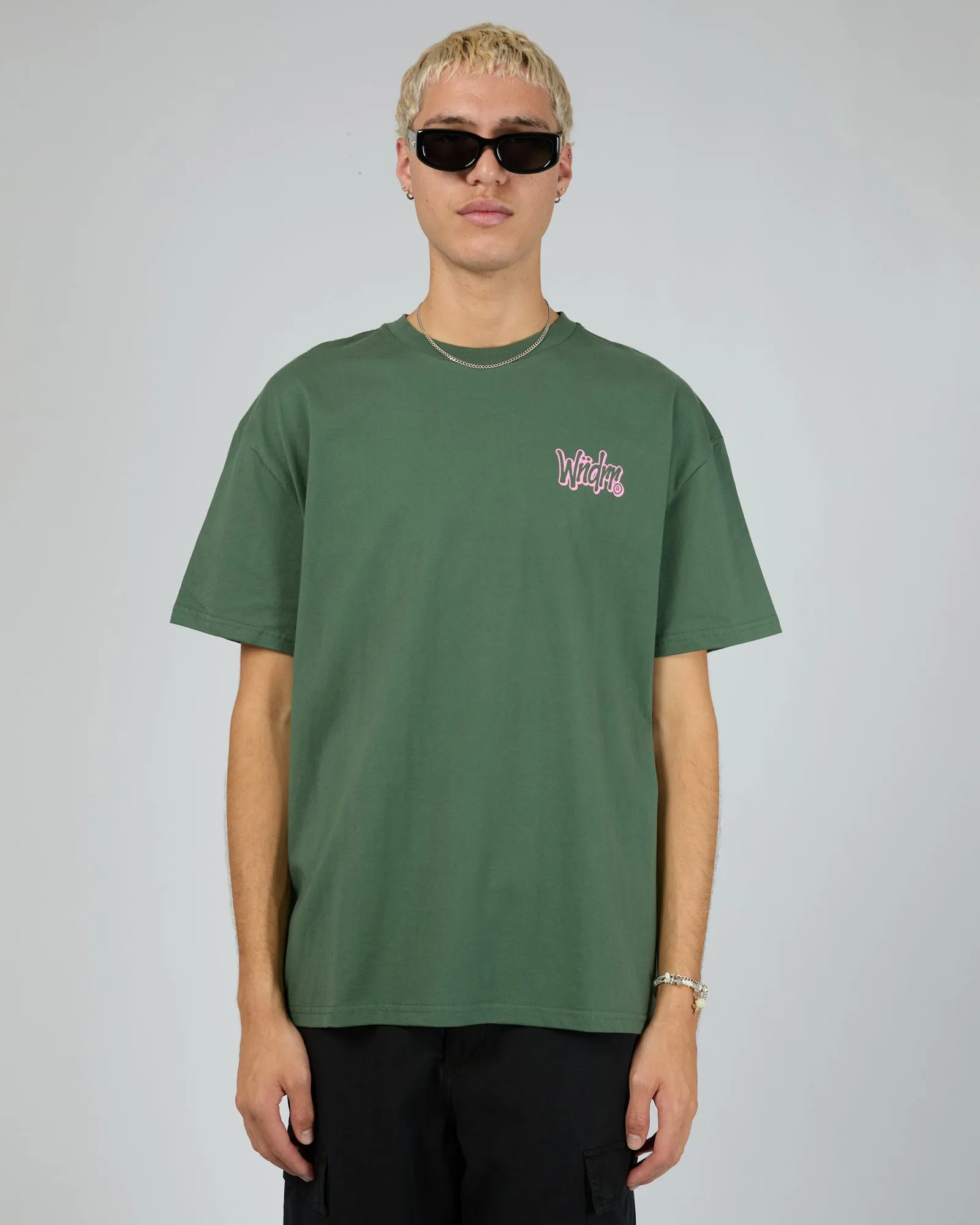 Starter Box Fit Tee Dark Green sold by edge clothing product image thumbnail 3