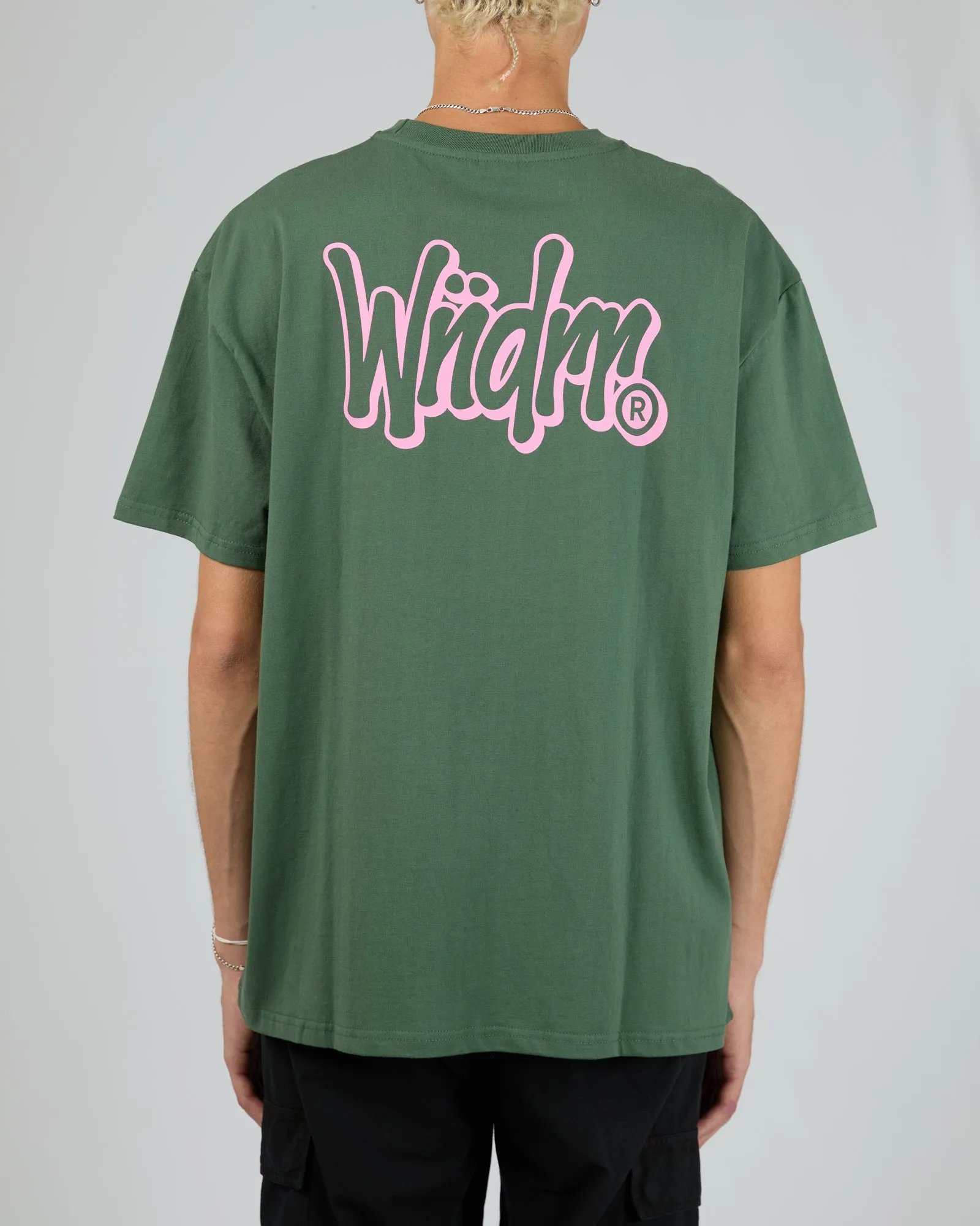 Starter Box Fit Tee Dark Green sold by edge clothing product image thumbnail 2