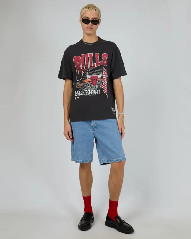 Basket Tee Bulls Black sold by edge clothing