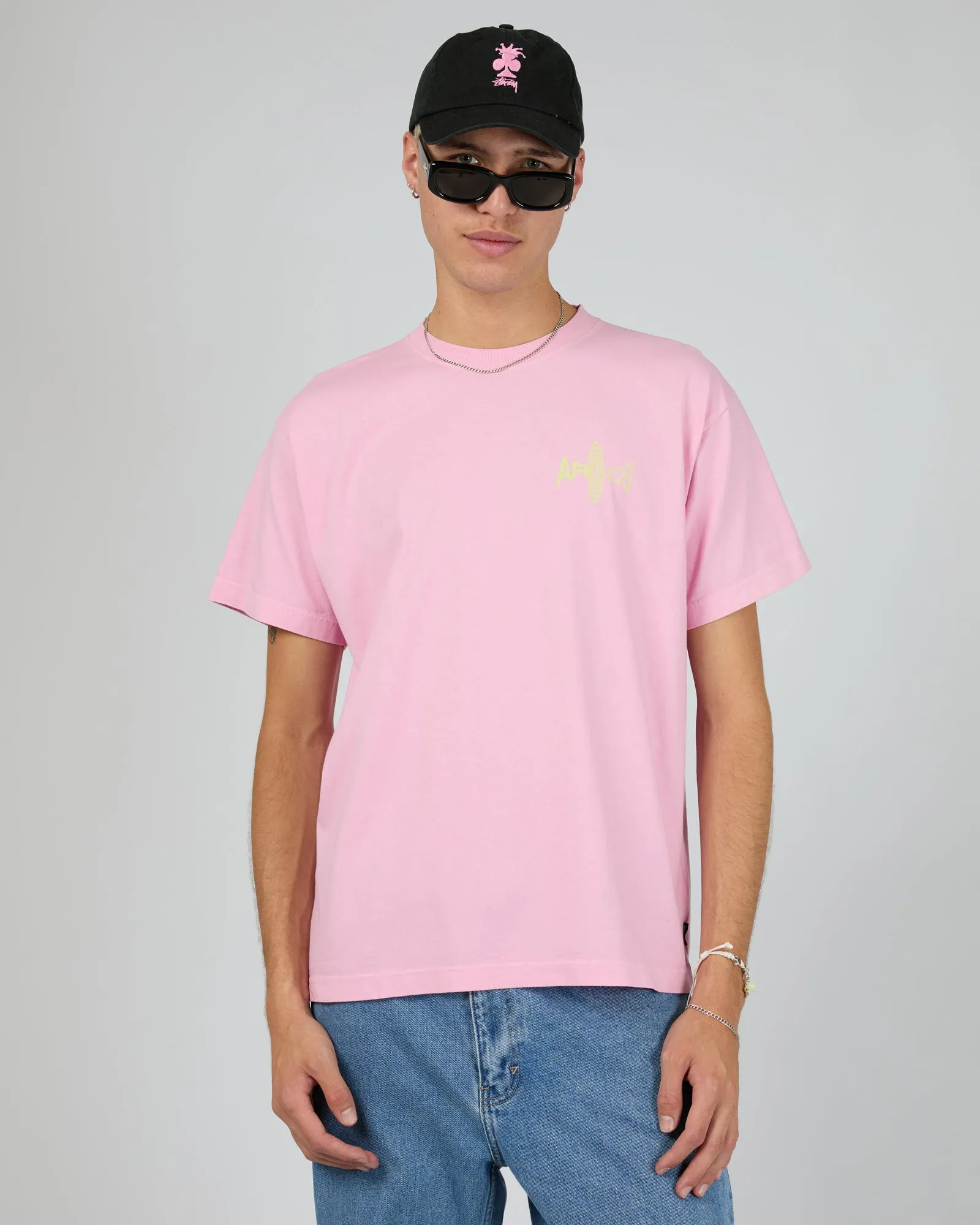 Altered Heavy Weight Boxy Fit Tee Vintage Pink sold by edge clothing product image thumbnail 3