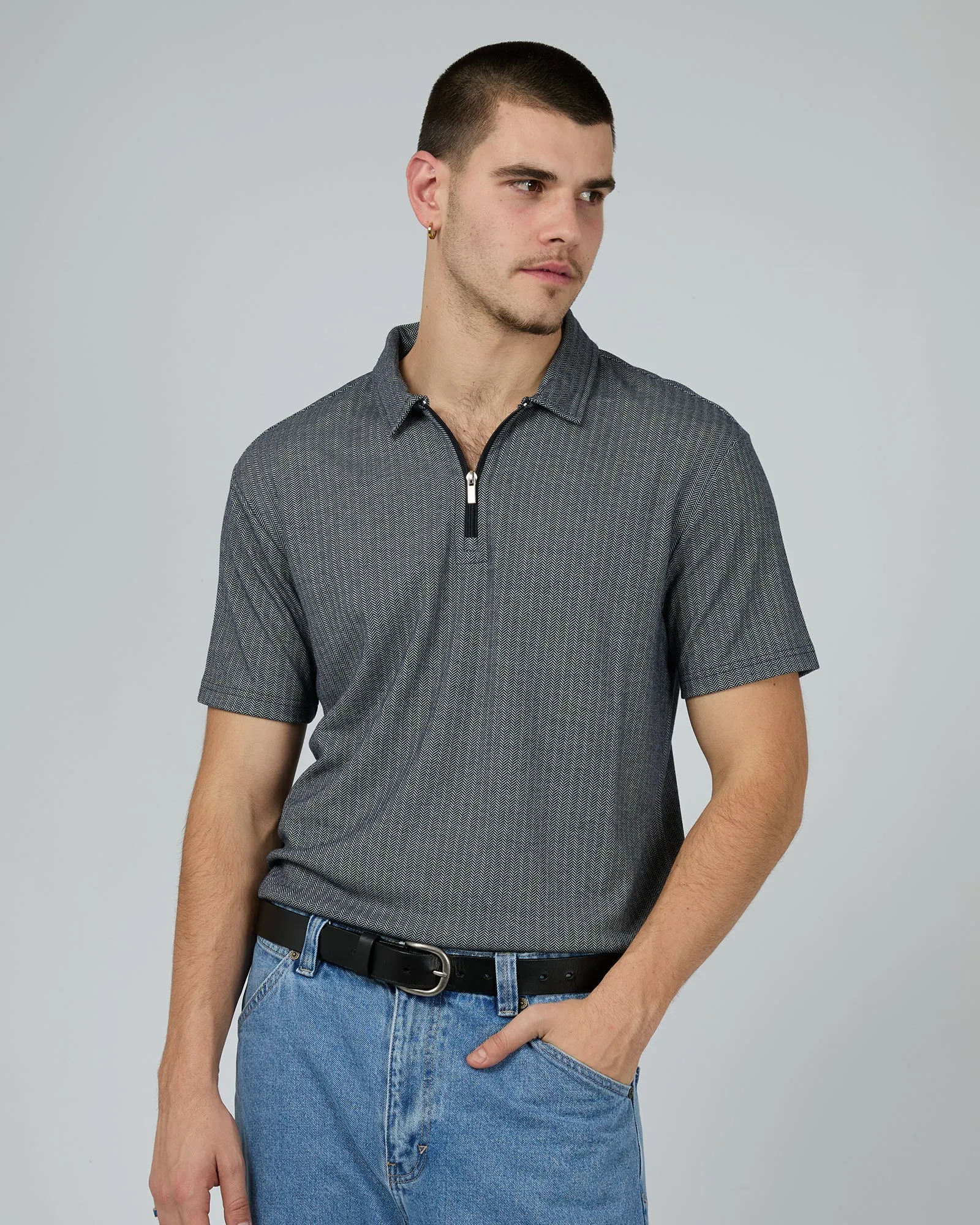 Smiths Polo Navy sold by edge clothing product image thumbnail 2
