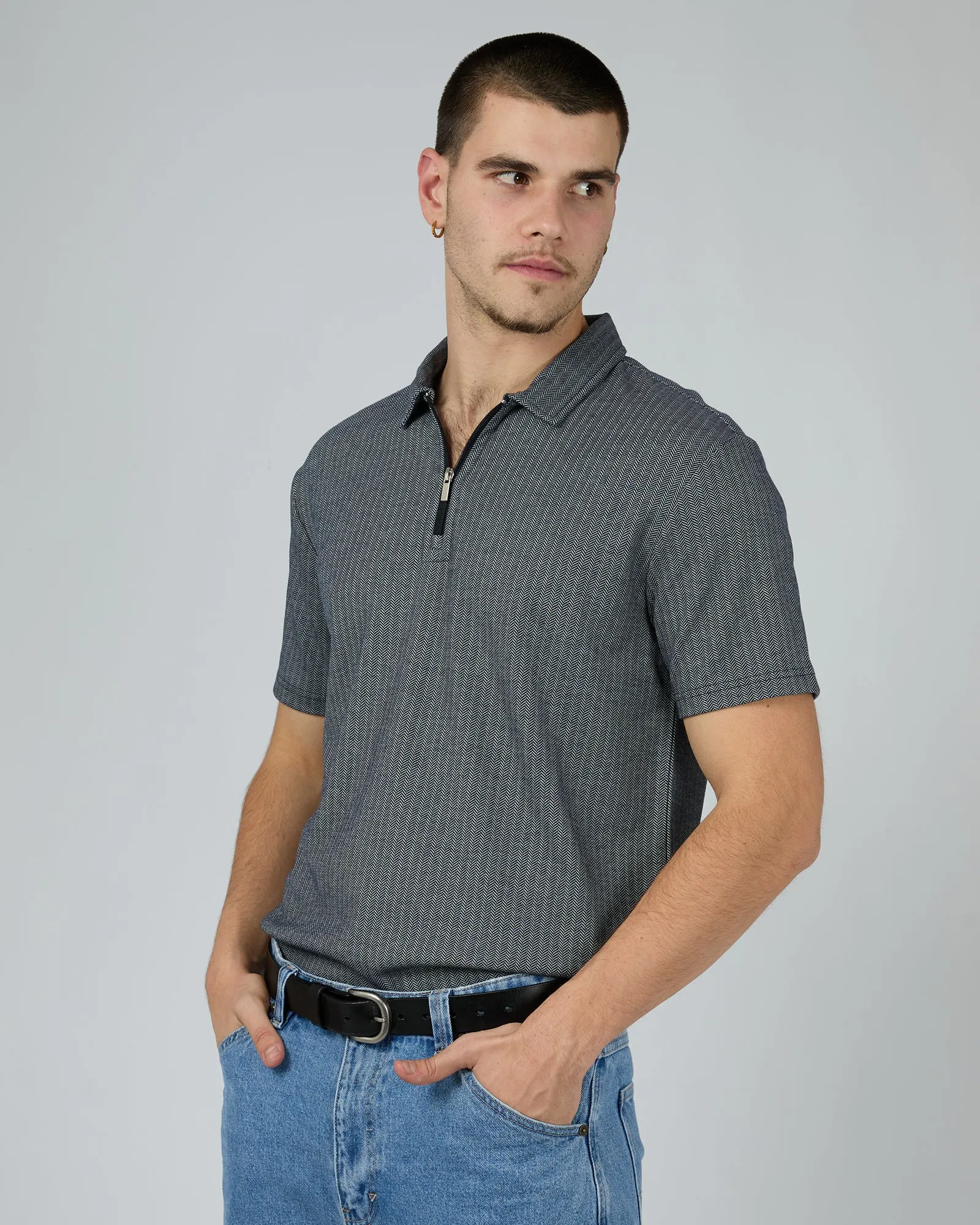 Smiths Polo Navy sold by edge clothing product image thumbnail 4