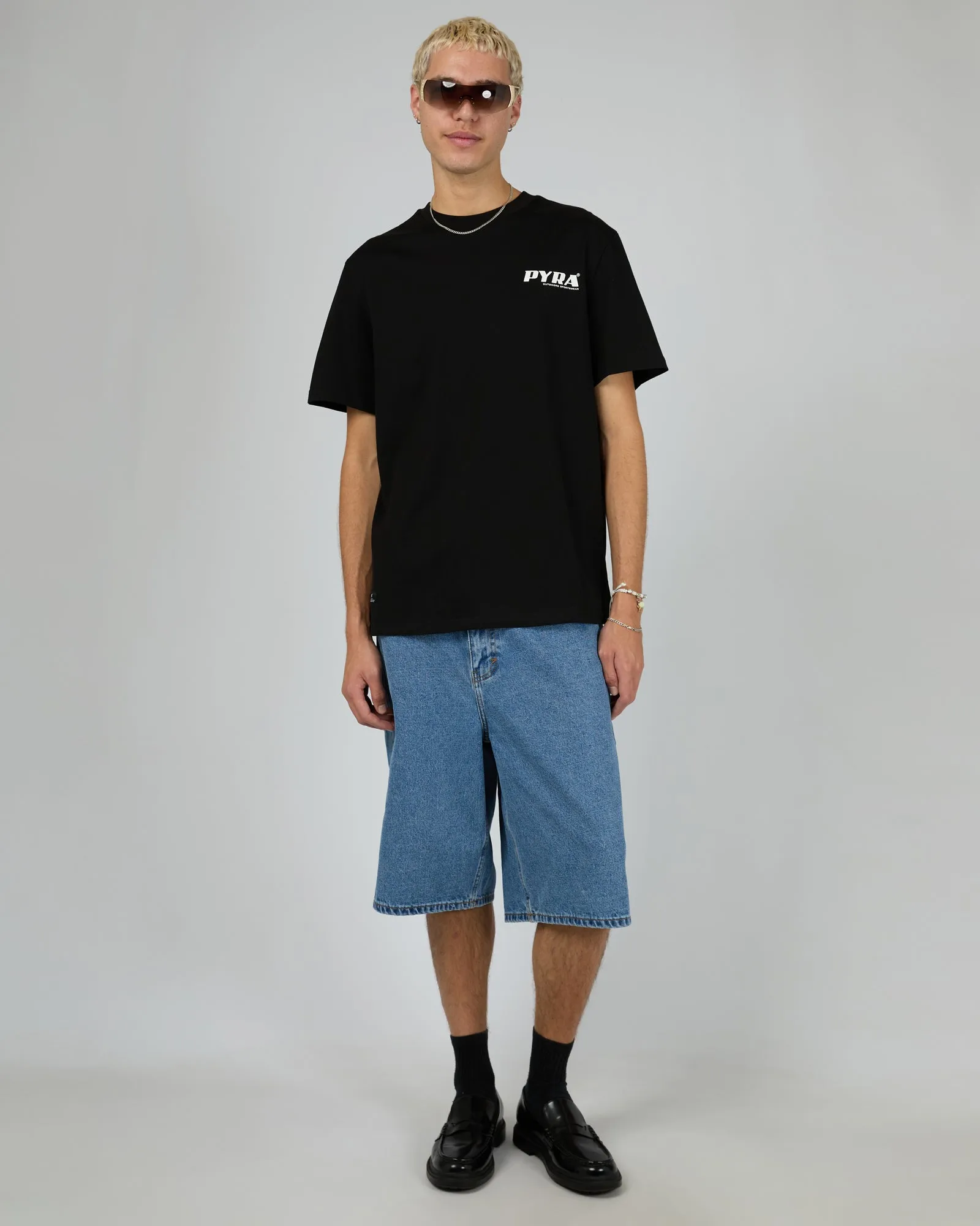 Version Tee Black sold by edge clothing