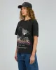 Club Tour Eagle Tee Vintage Black sold by edge clothing