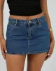 99 Skirt Bella Mid Blue sold by edge clothing
