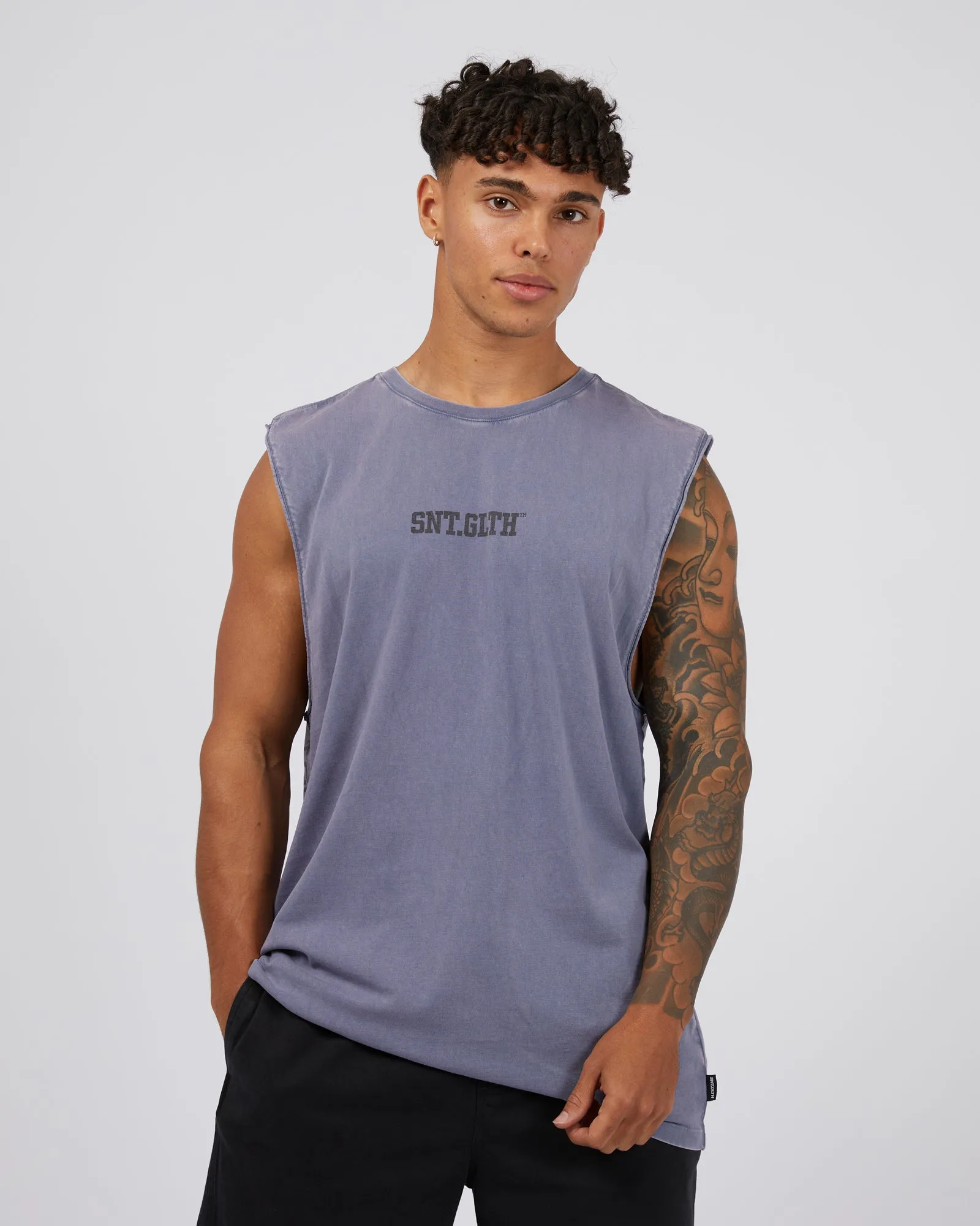 Chains Muscle Blue sold by edge clothing