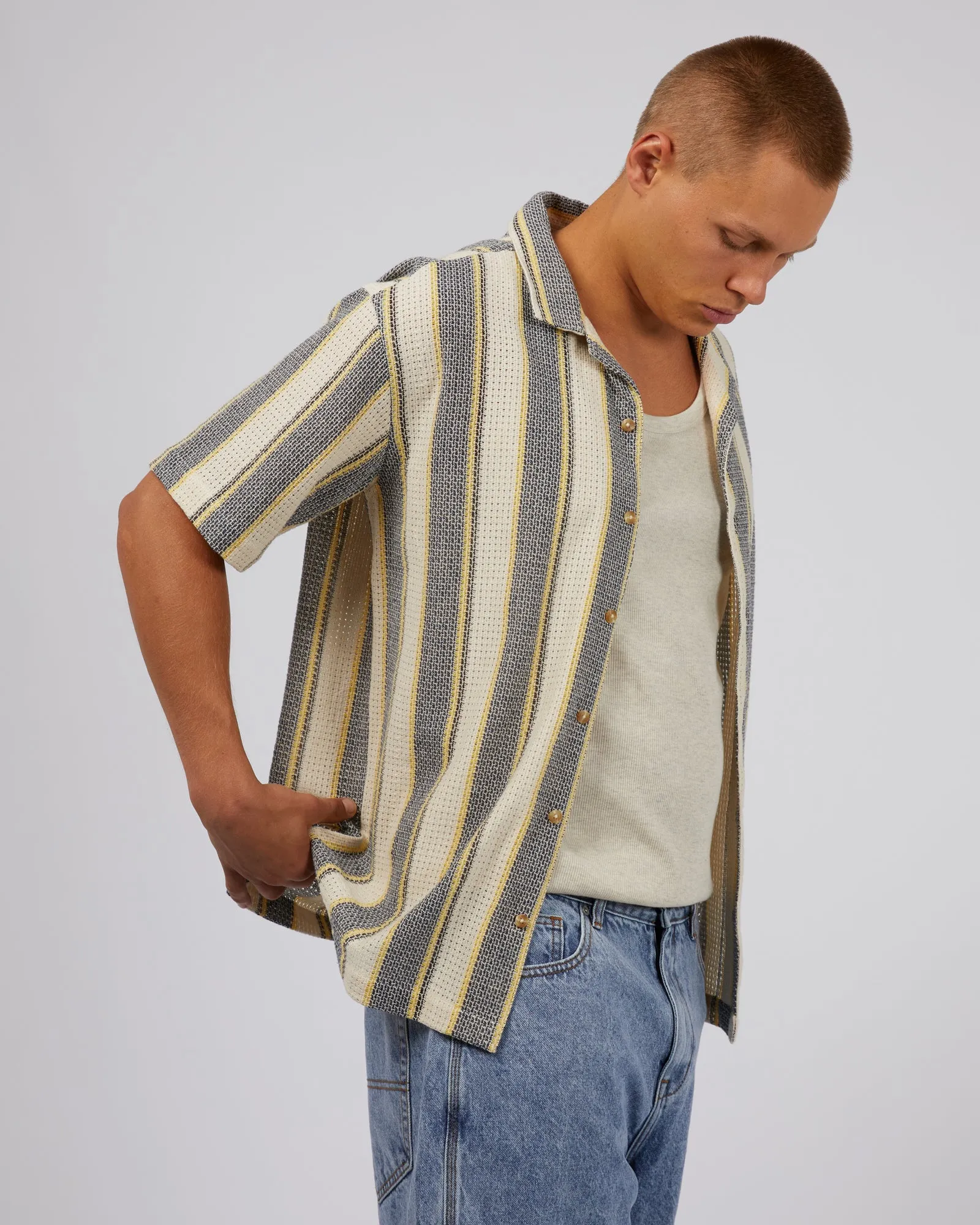 Porter Shirt Multicoloured sold by edge clothing product image thumbnail 4