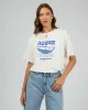 Marina Oversized Tee Vintage White sold by edge clothing