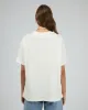 Marina Oversized Tee Vintage White sold by edge clothing