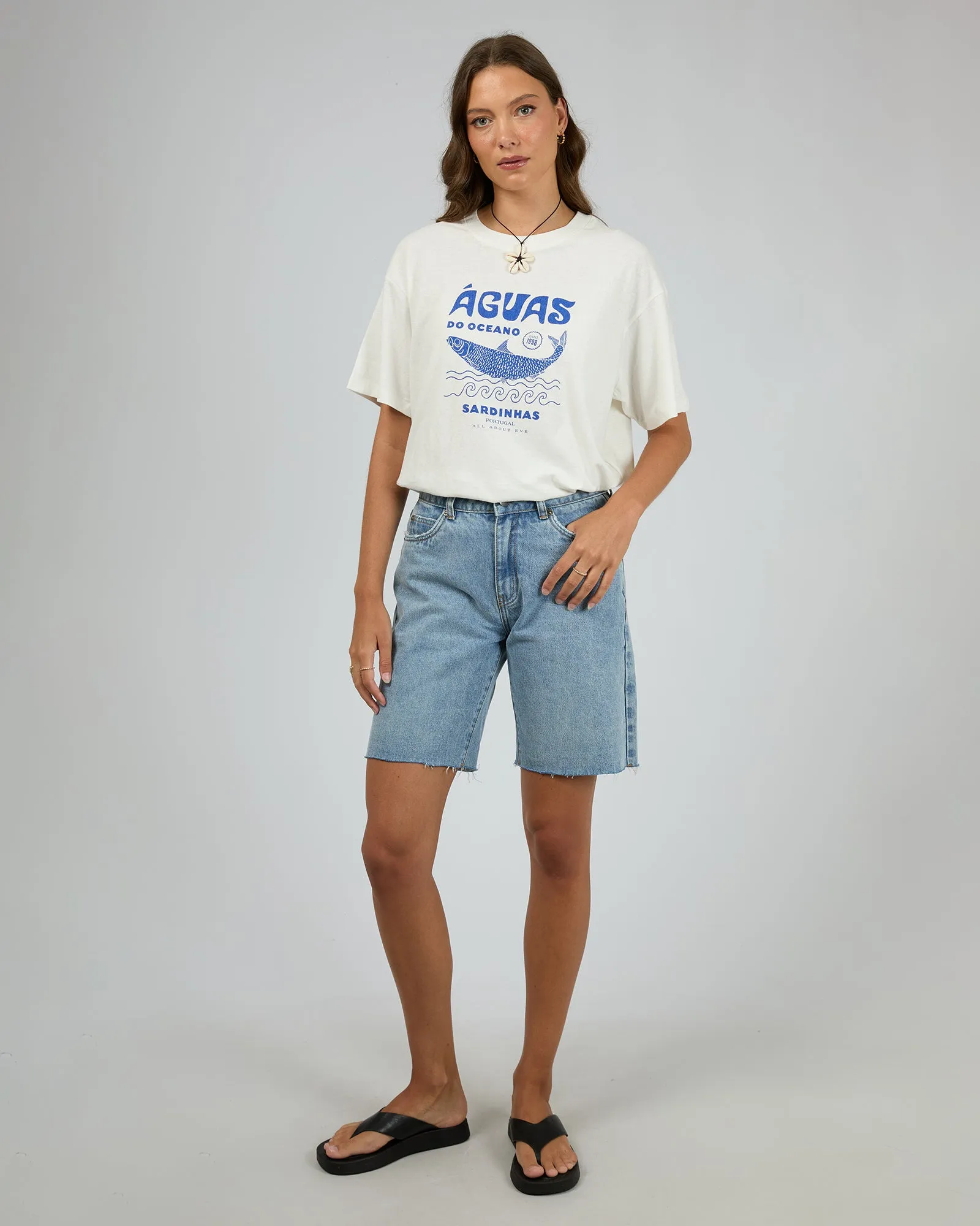 Marina Oversized Tee Vintage White sold by edge clothing product image thumbnail 2