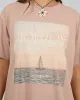 Horizon Oversized Tee Fawn sold by edge clothing