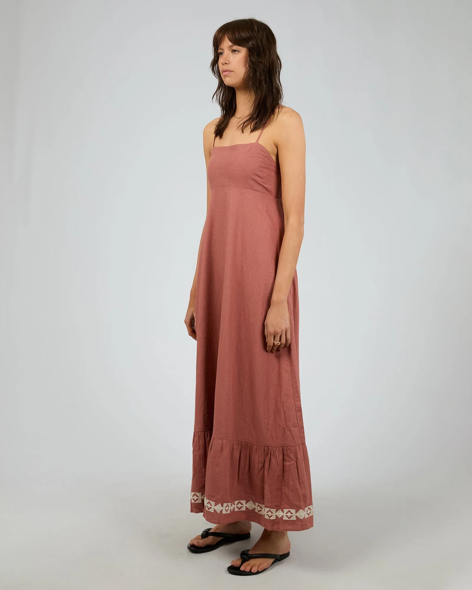 Capri Maxi Dress Clay sold by edge clothing product image thumbnail 4