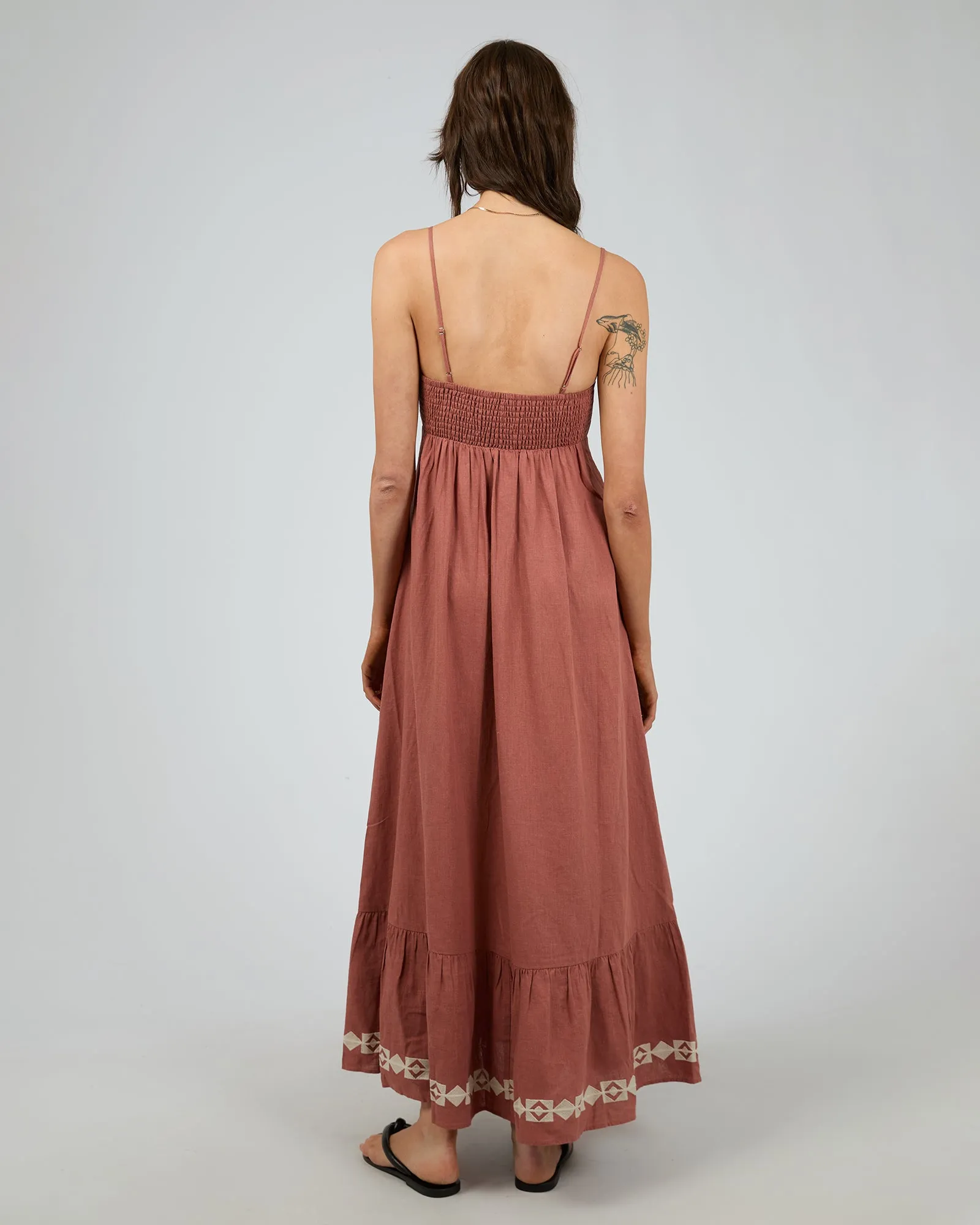 Capri Maxi Dress Clay sold by edge clothing product image thumbnail 3