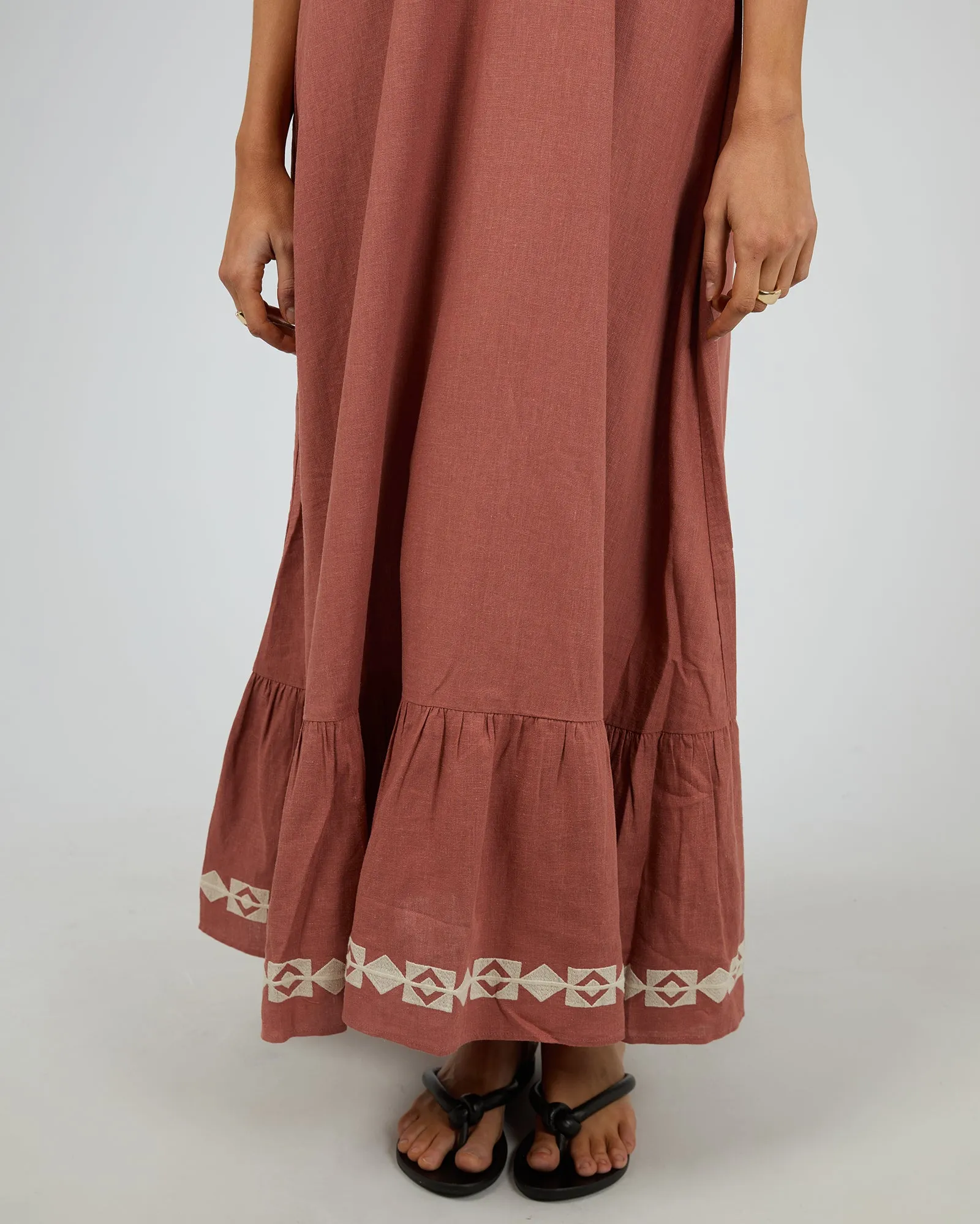 Capri Maxi Dress Clay sold by edge clothing product image thumbnail 5
