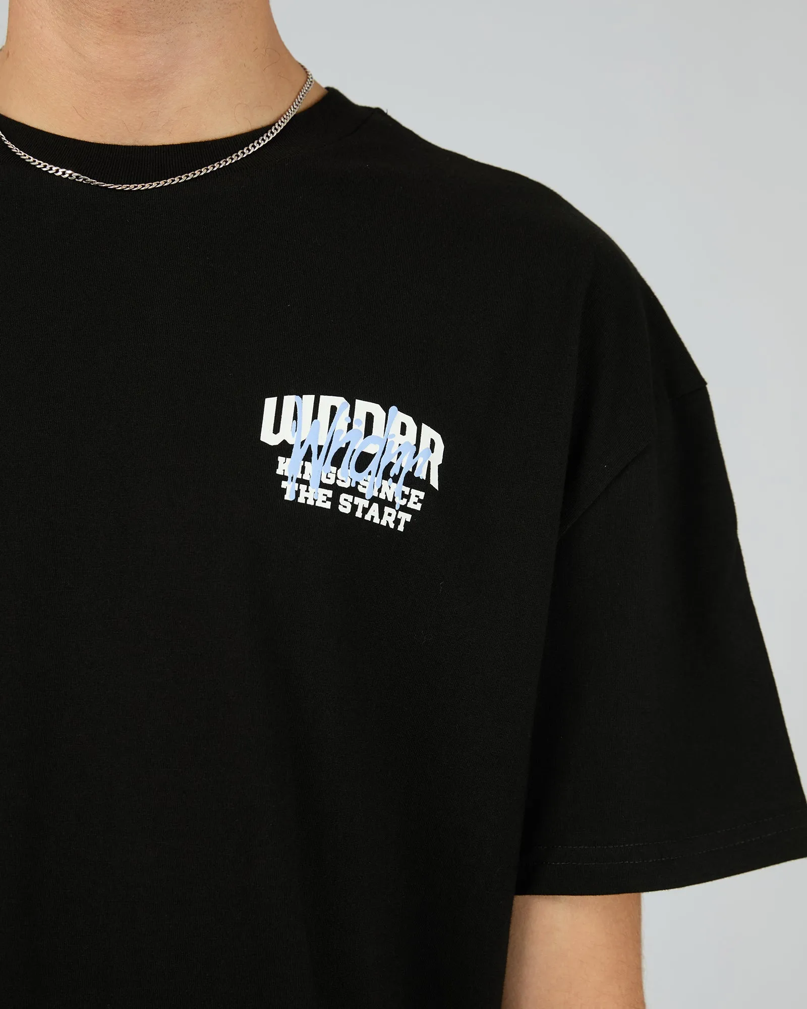 Top Tier Box Fit Tee Black sold by edge clothing product image thumbnail 4
