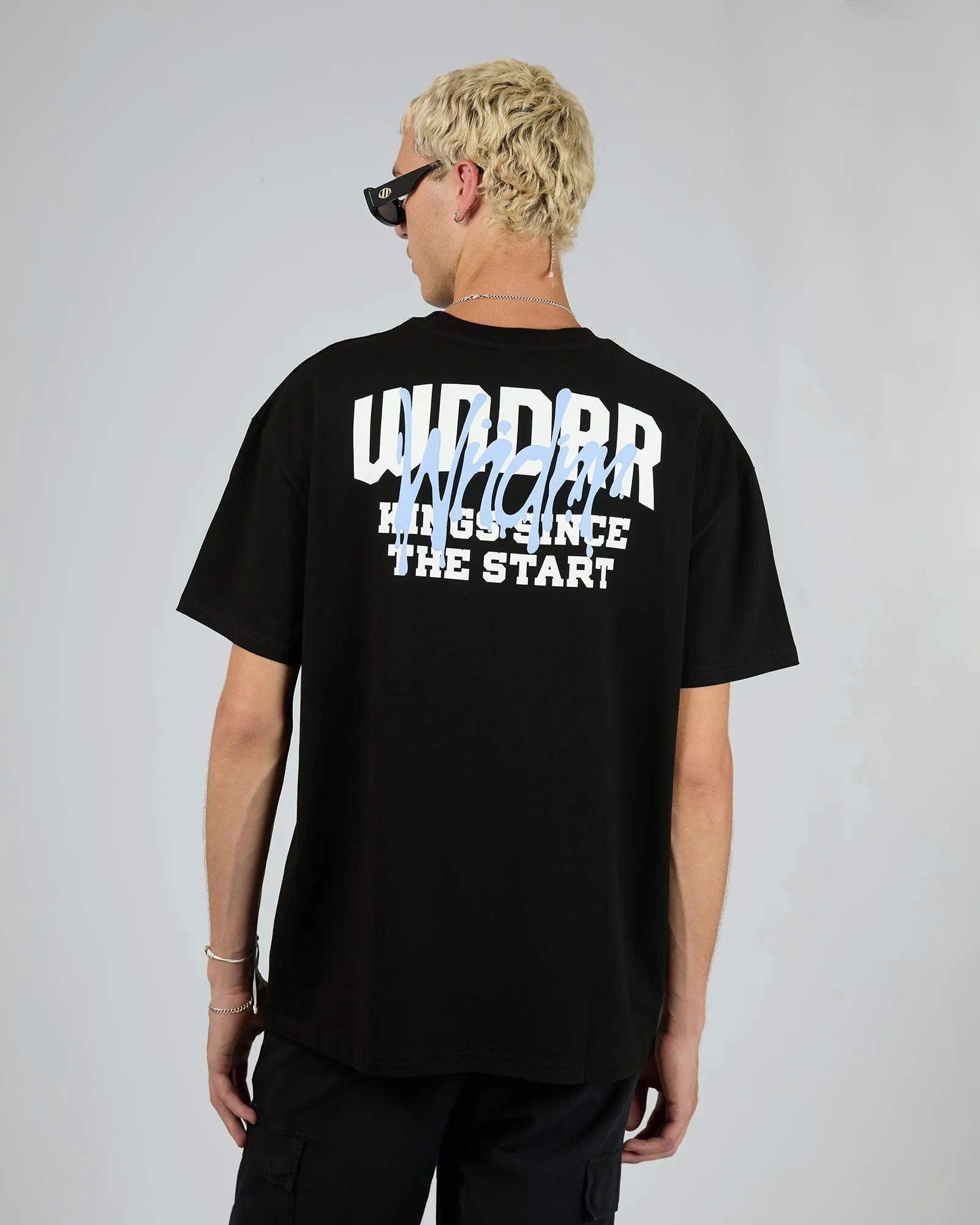Top Tier Box Fit Tee Black sold by edge clothing product image thumbnail 2