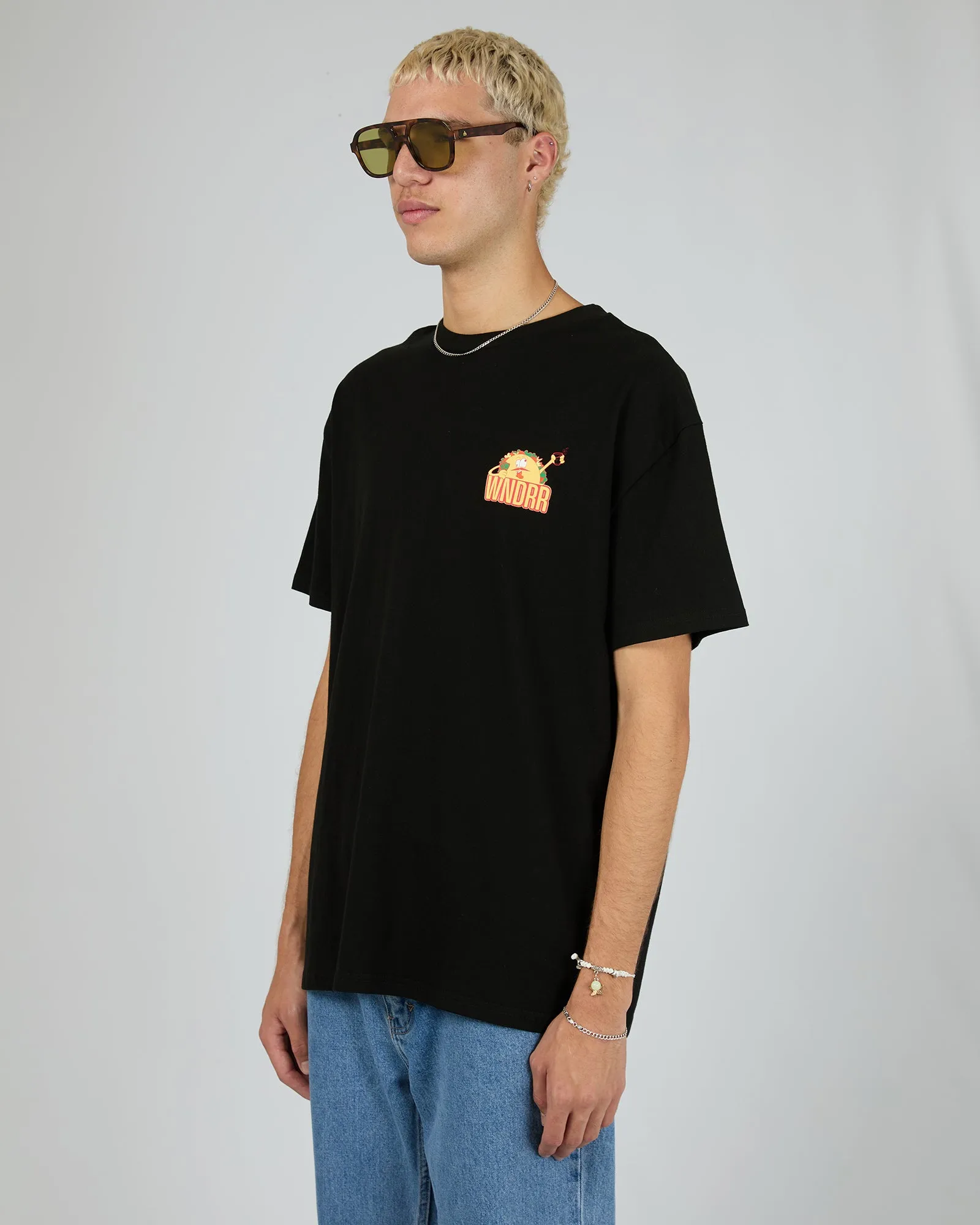 Taco Box Fit Tee Black sold by edge clothing product image thumbnail 4
