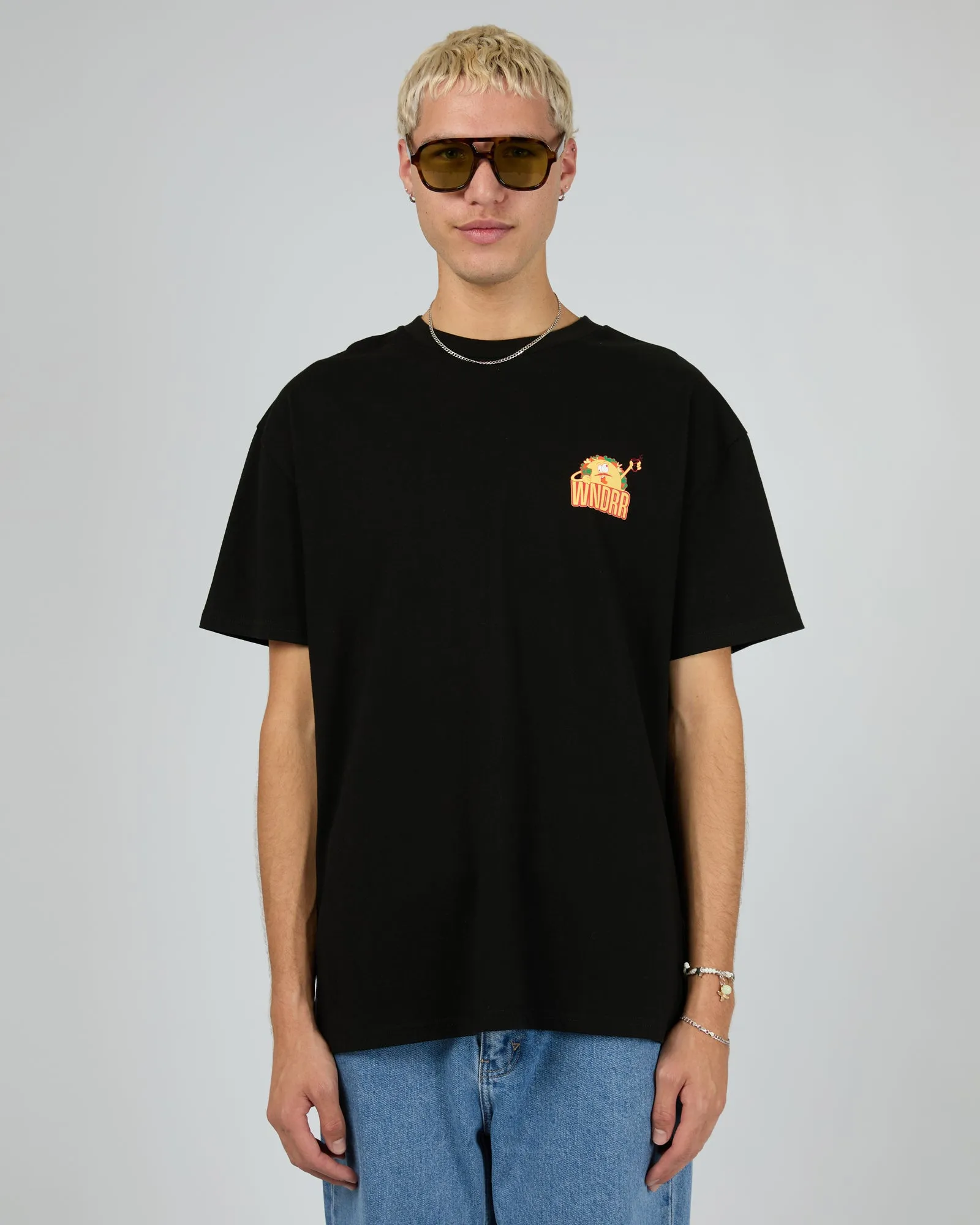 Taco Box Fit Tee Black sold by edge clothing product image thumbnail 3
