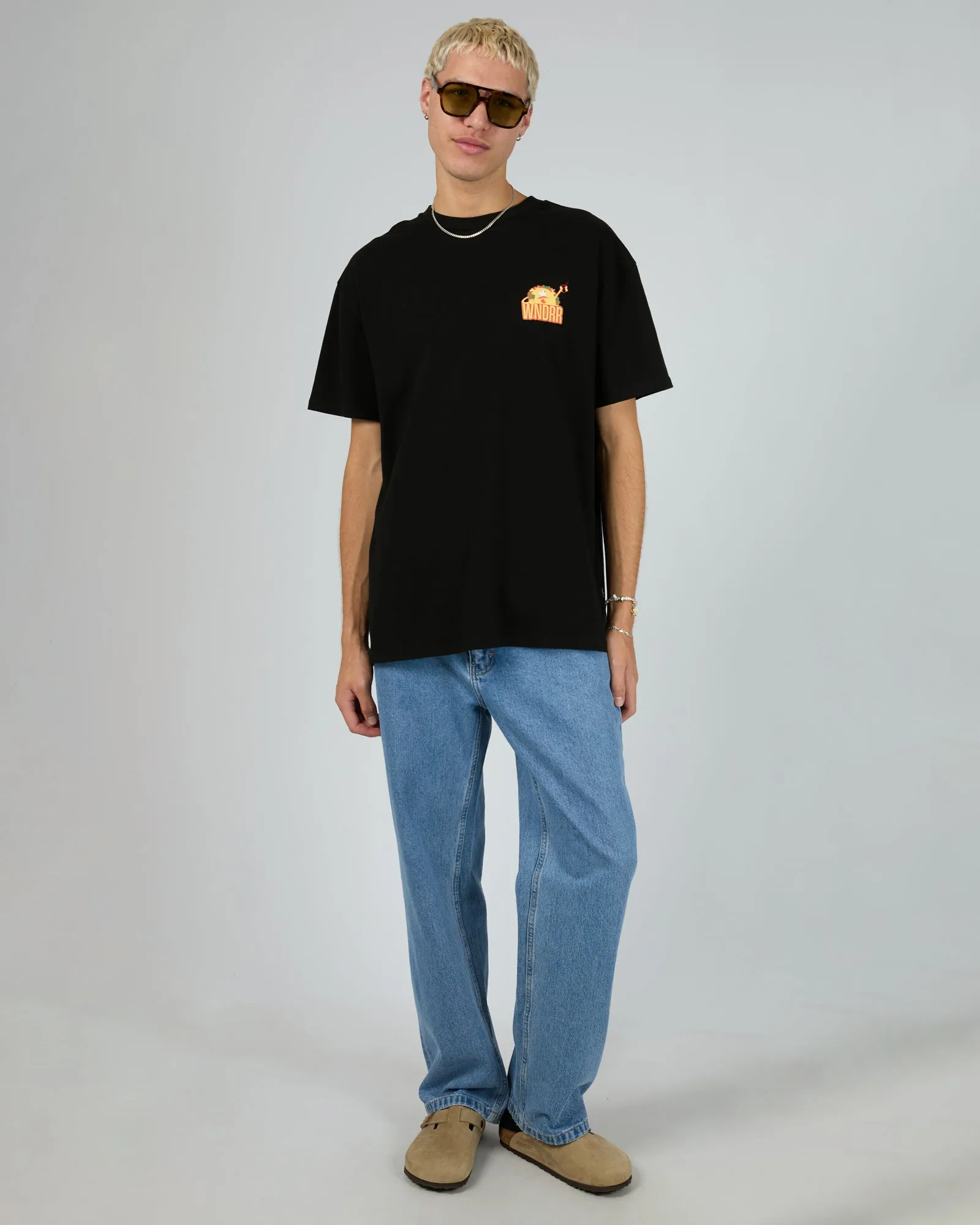 Taco Box Fit Tee Black sold by edge clothing