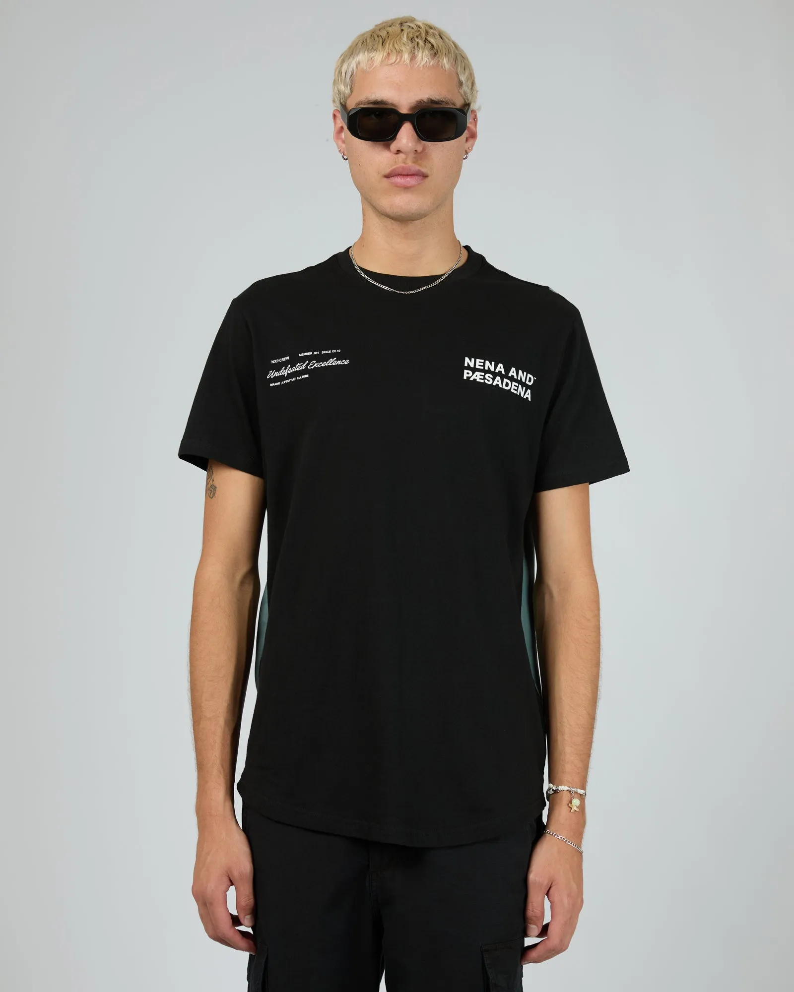 Module Dual Curved Tee Black sold by edge clothing product image thumbnail 3