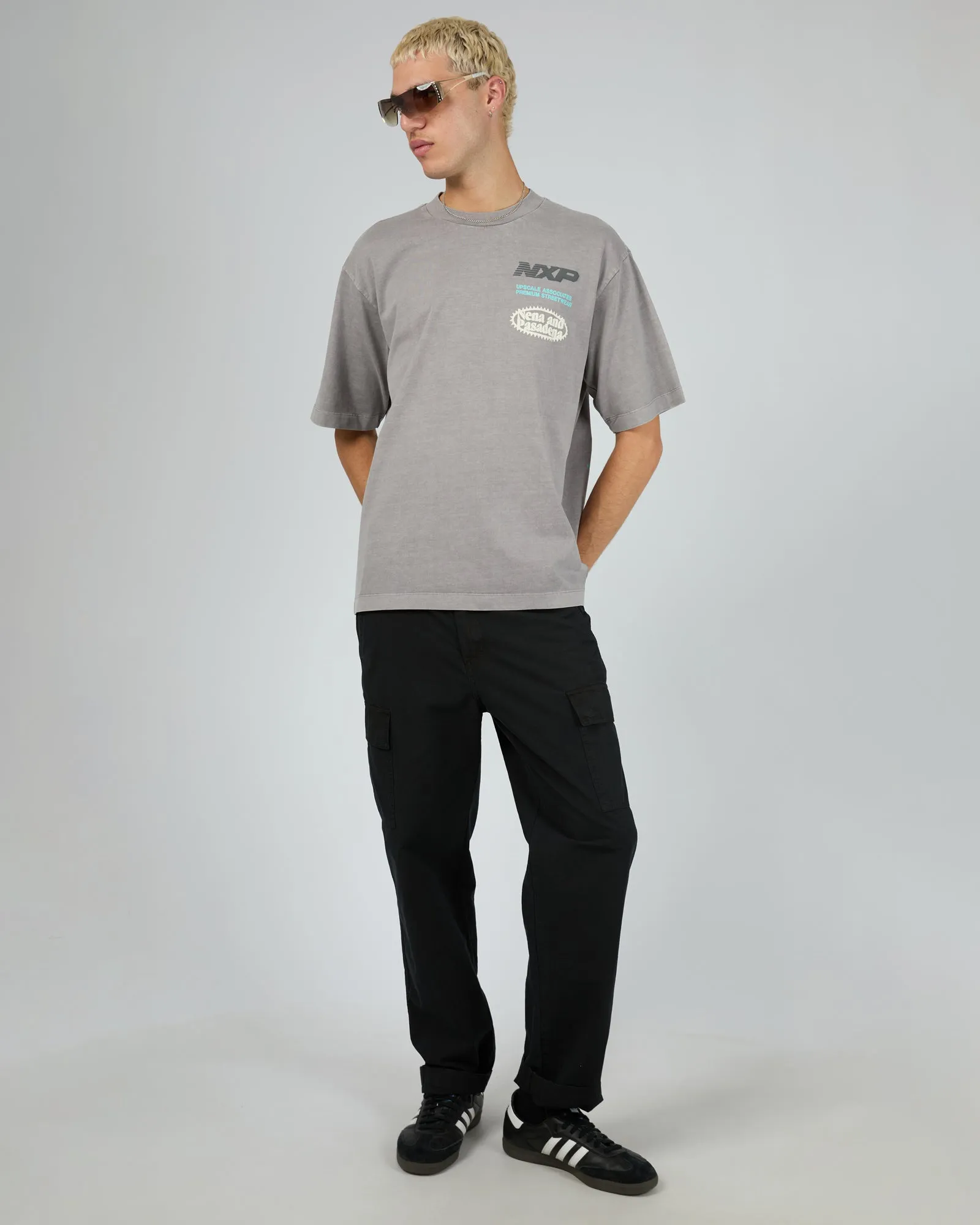 Agile Oversized Tee Pigment Alloy sold by edge clothing