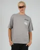 Agile Oversized Tee Pigment Alloy sold by edge clothing