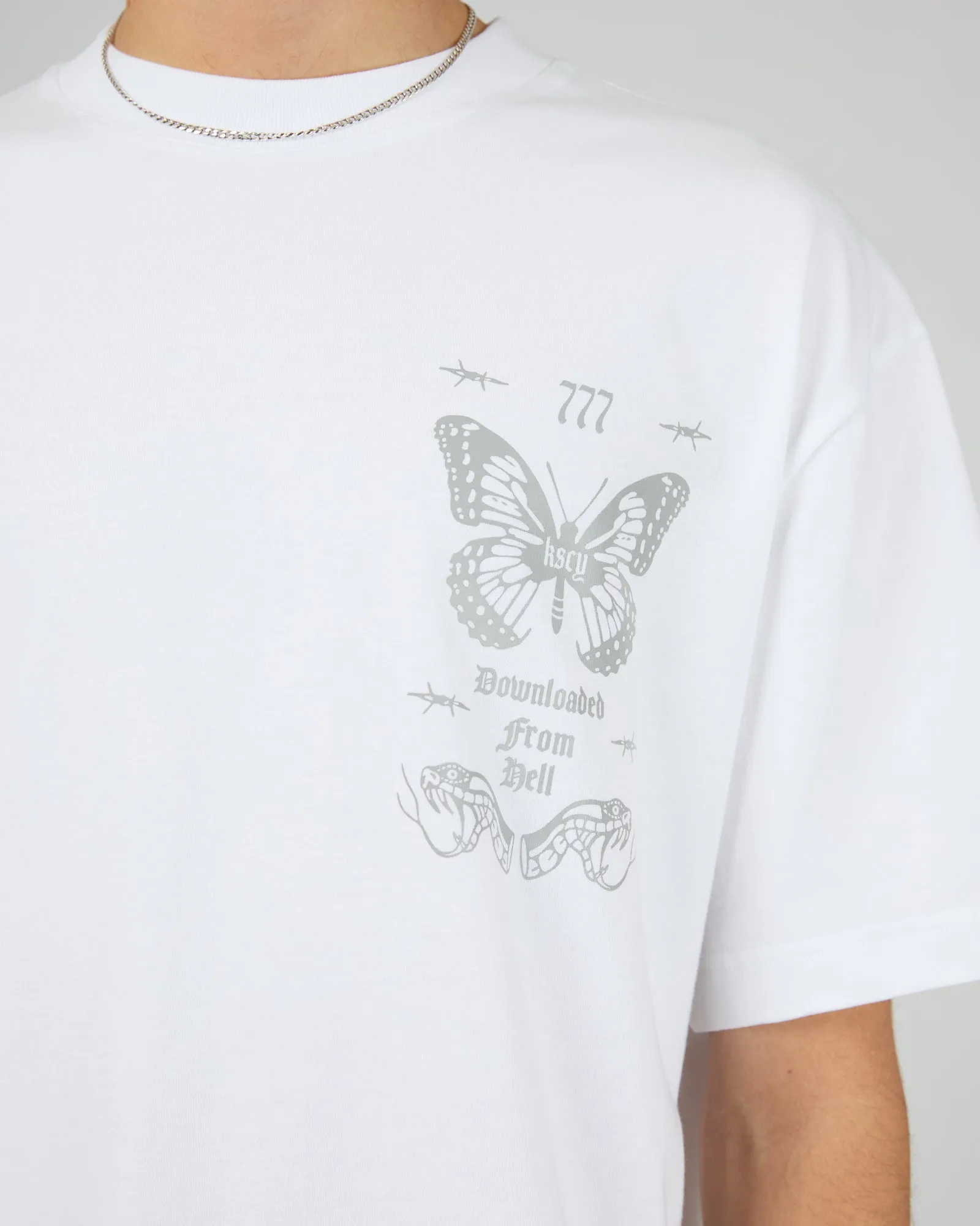 Download Street Tee White sold by edge clothing product image thumbnail 5