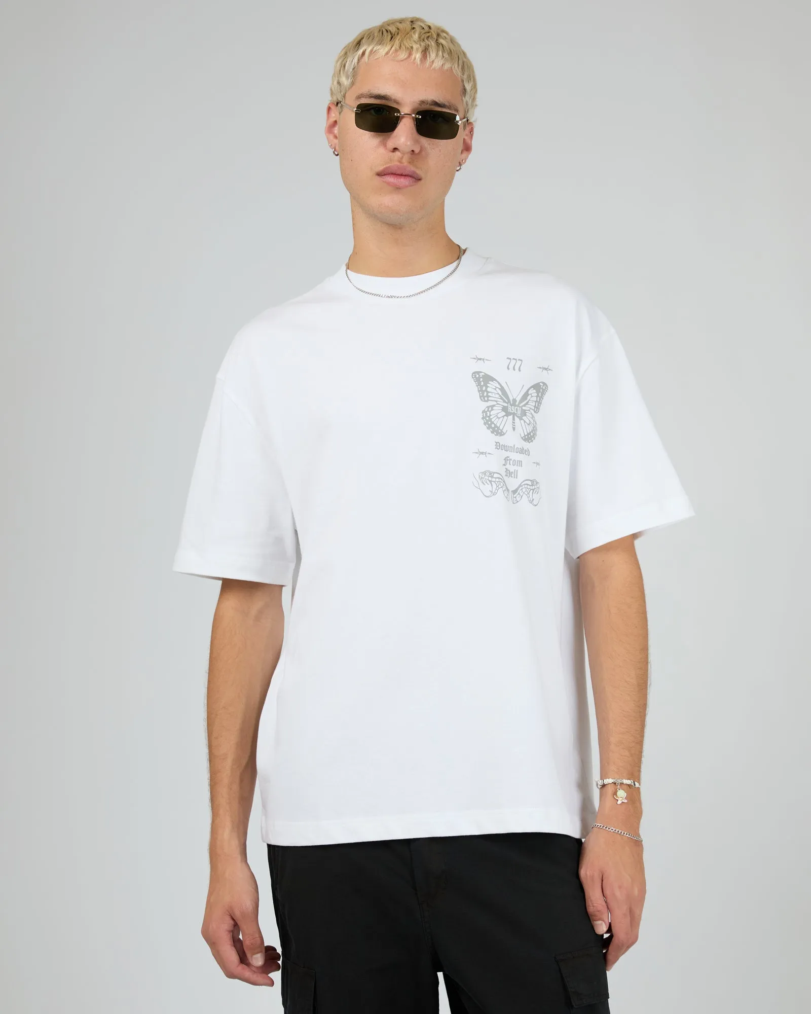 Download Street Tee White sold by edge clothing product image thumbnail 3