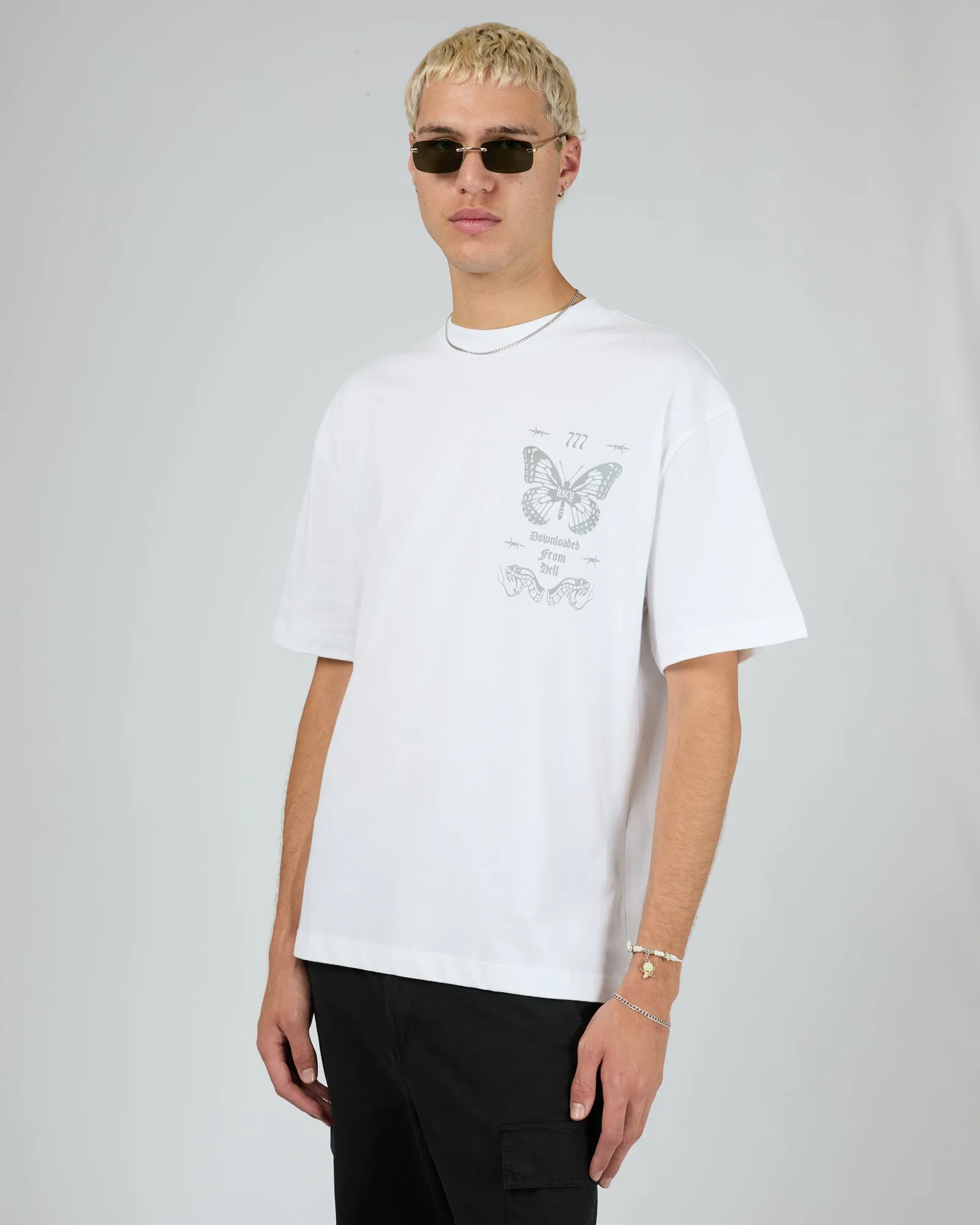Download Street Tee White sold by edge clothing product image thumbnail 4