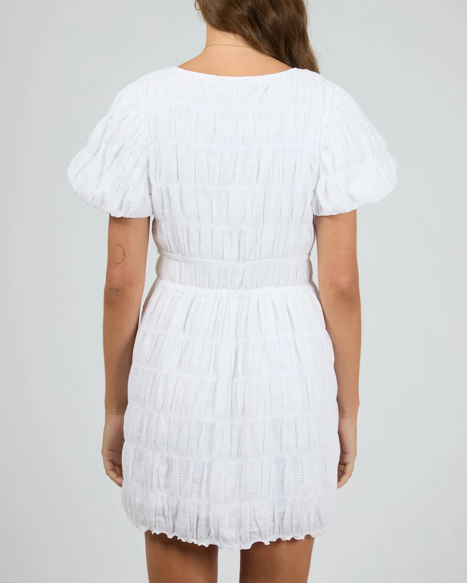 Maude Mini Dress White sold by edge clothing product image thumbnail 3