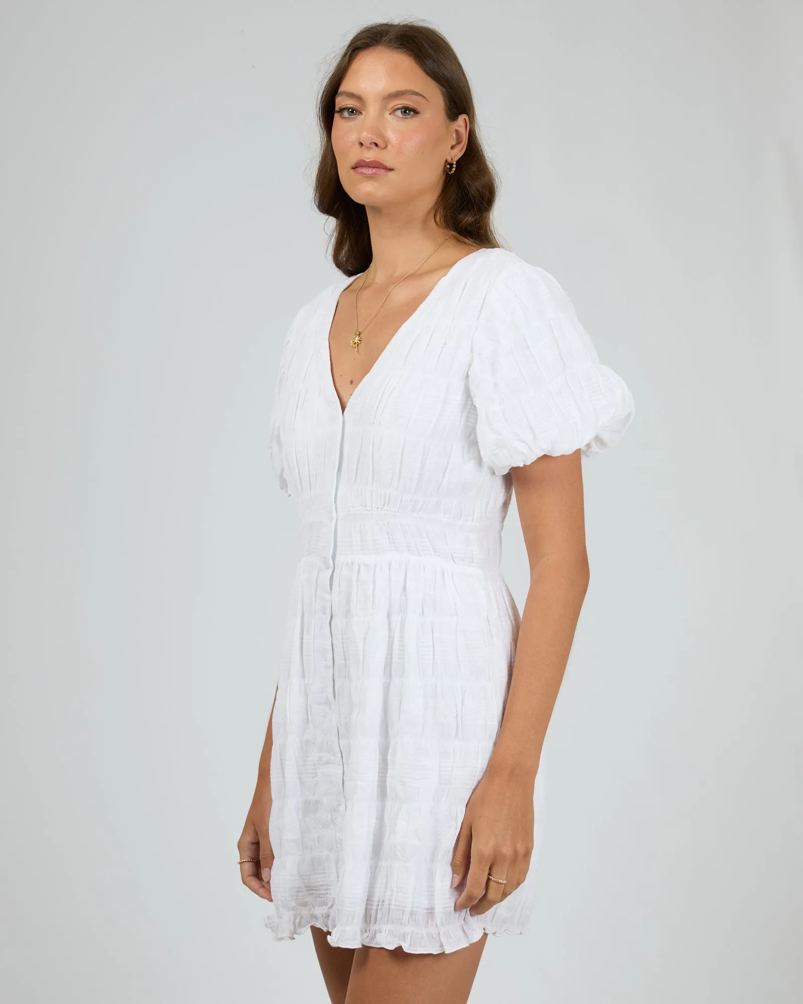 Maude Mini Dress White sold by edge clothing product image thumbnail 4