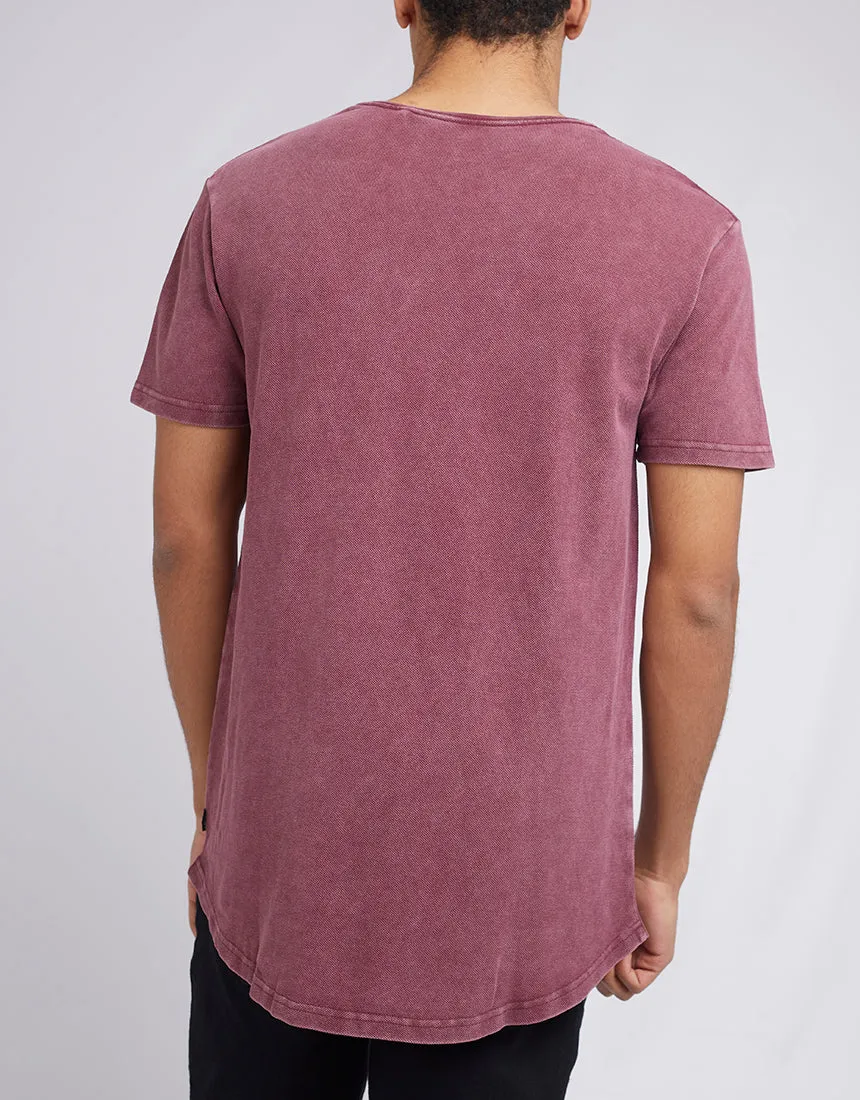 Pique Tee 3 Pack Grey, Burgundy & Black sold by edge clothing product image thumbnail 3