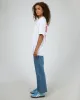 Strawberry Relaxed Tee White sold by edge clothing