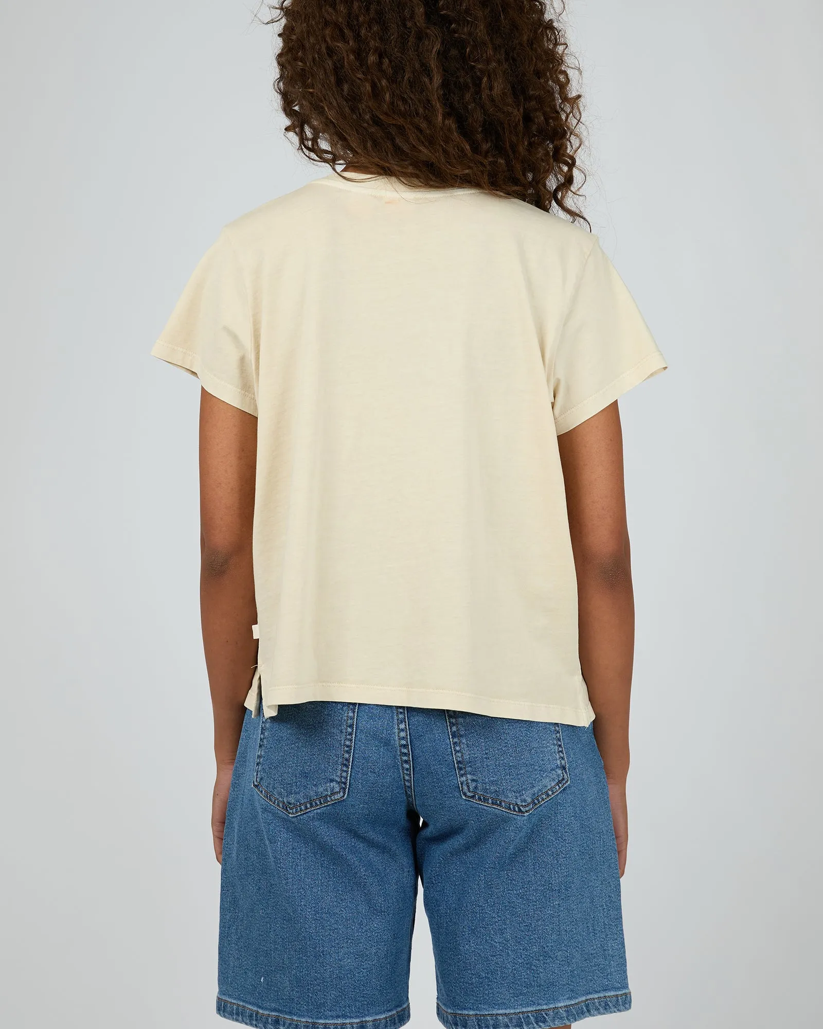 Graphic Boxy Tee White Swan sold by edge clothing product image thumbnail 3