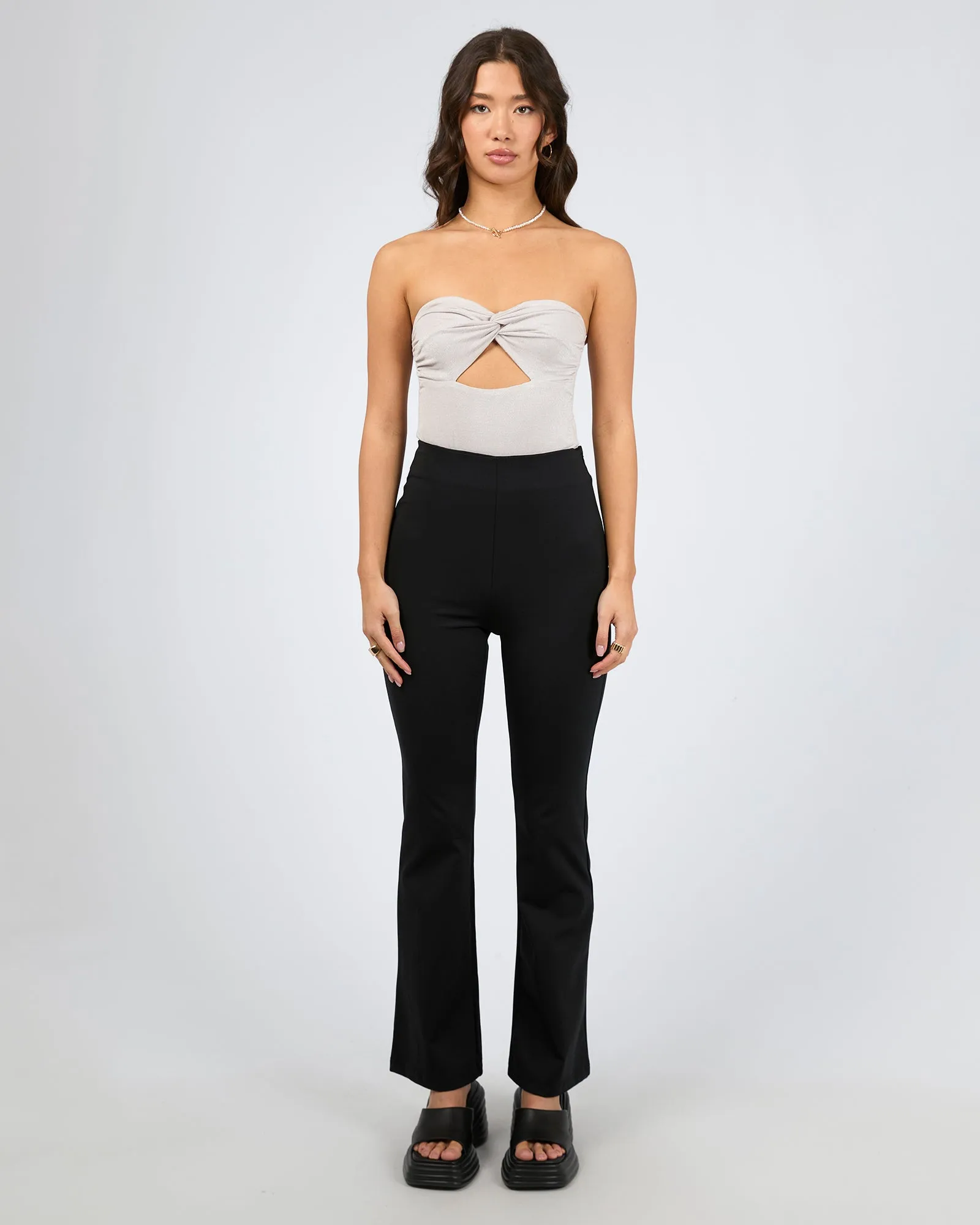 Lottie Bodysuit Natural sold by edge clothing
