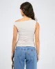 Lottie Top Natural sold by edge clothing