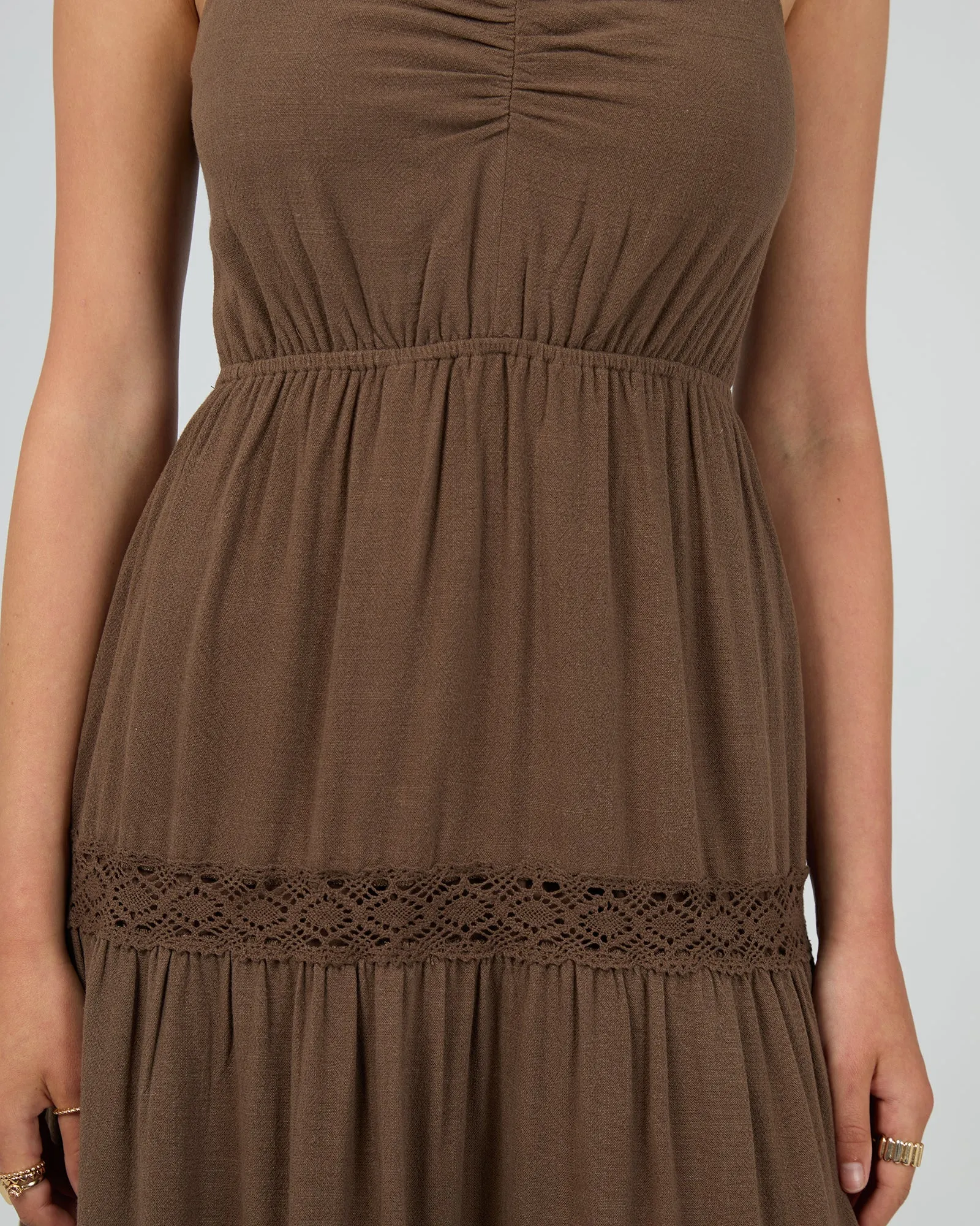 Toledo Maxi Dress Brown sold by edge clothing product image thumbnail 5