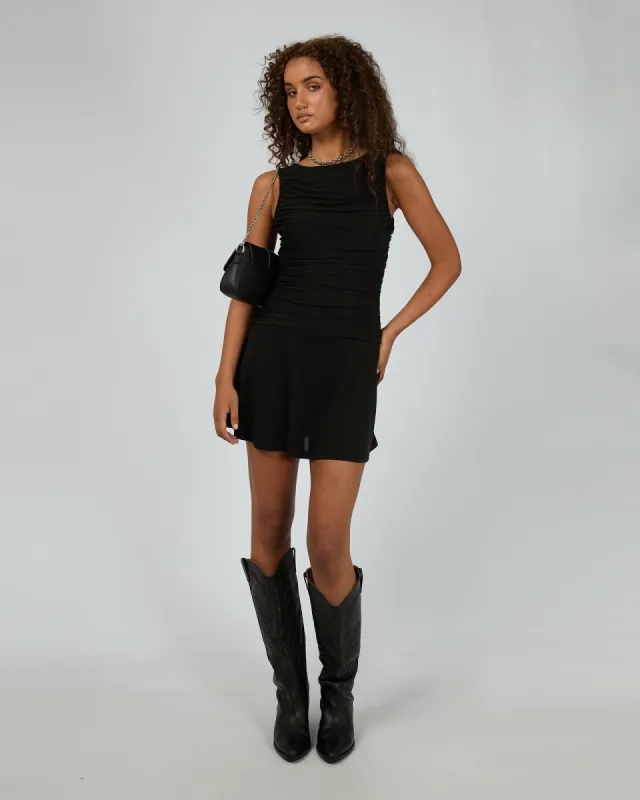 Sierra Playsuit Black sold by edge clothing