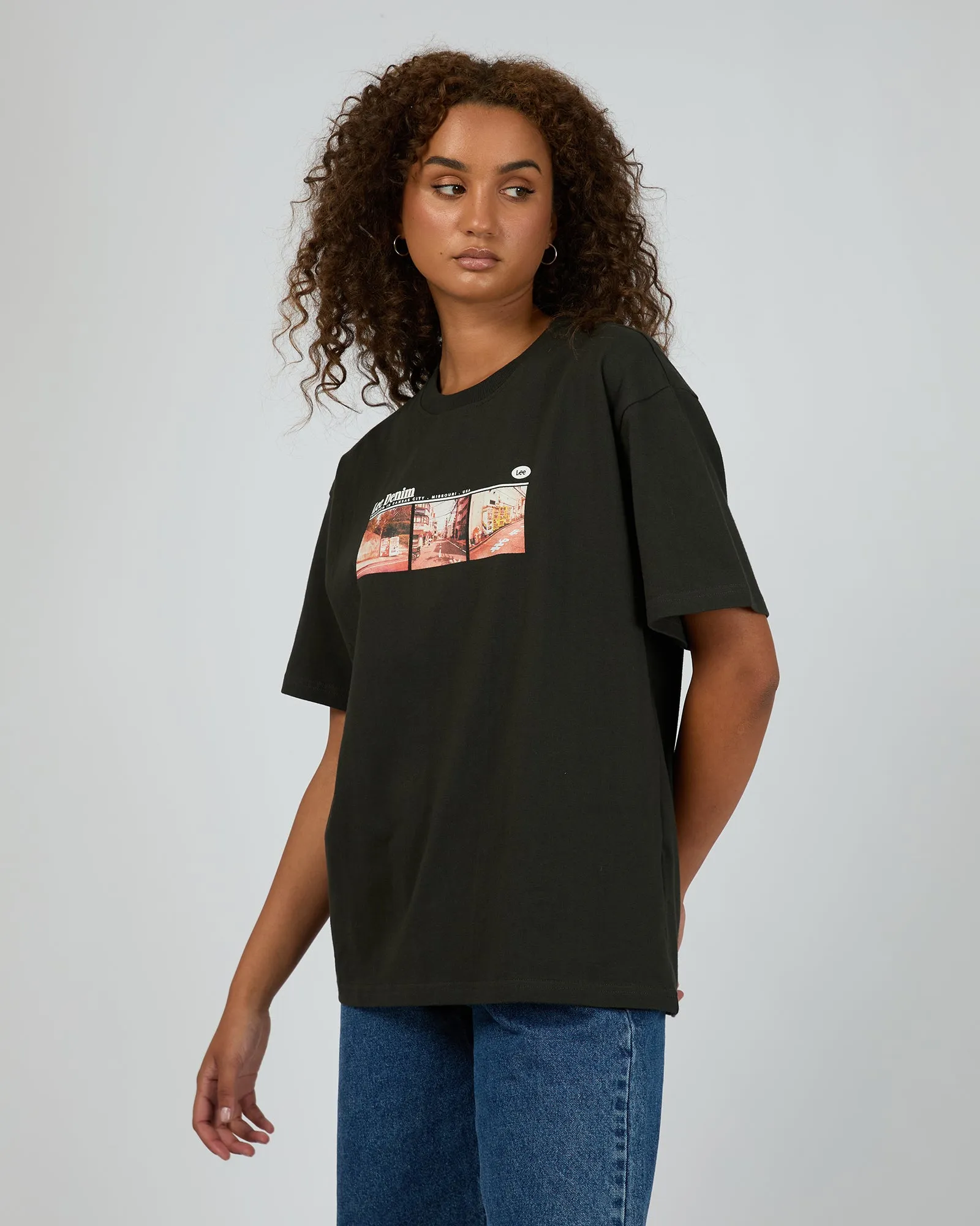 Streets Baggy Tee Worn Black sold by edge clothing product image thumbnail 4