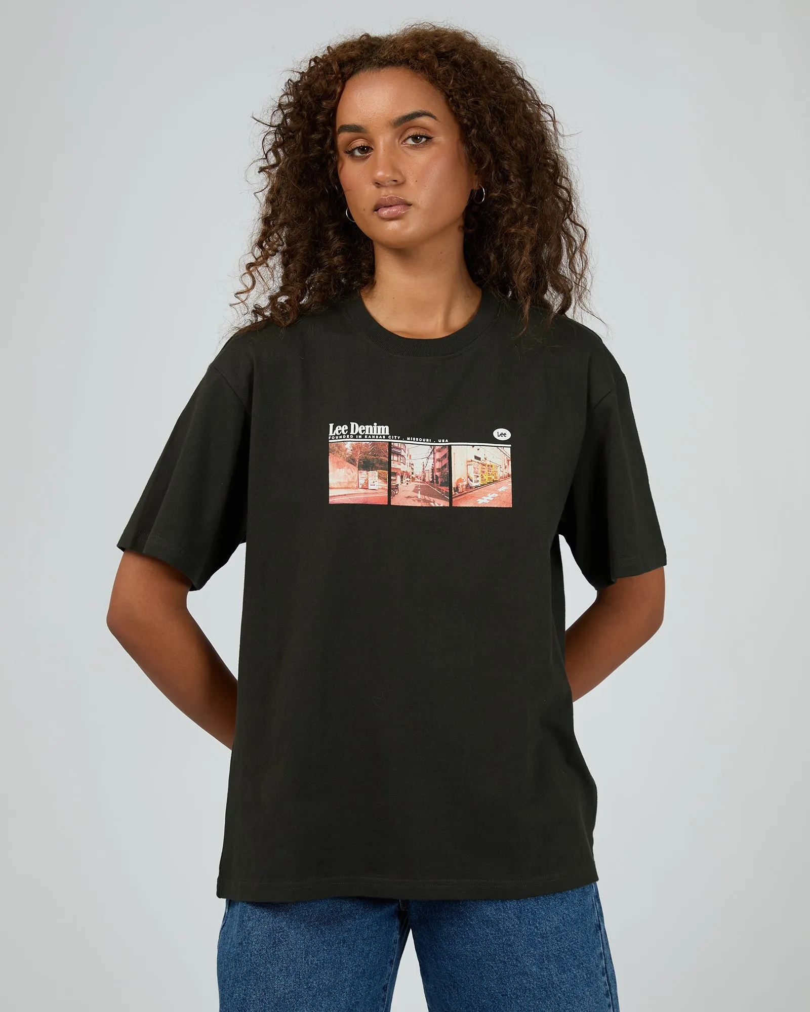 Streets Baggy Tee Worn Black sold by edge clothing product image thumbnail 2