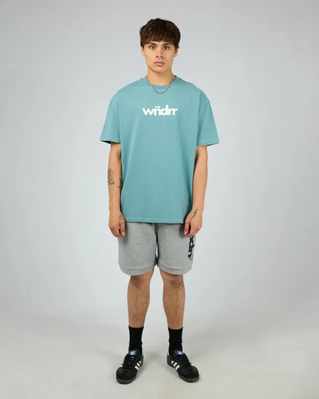 Ascend Box Fit Tee Dusk Blue sold by edge clothing