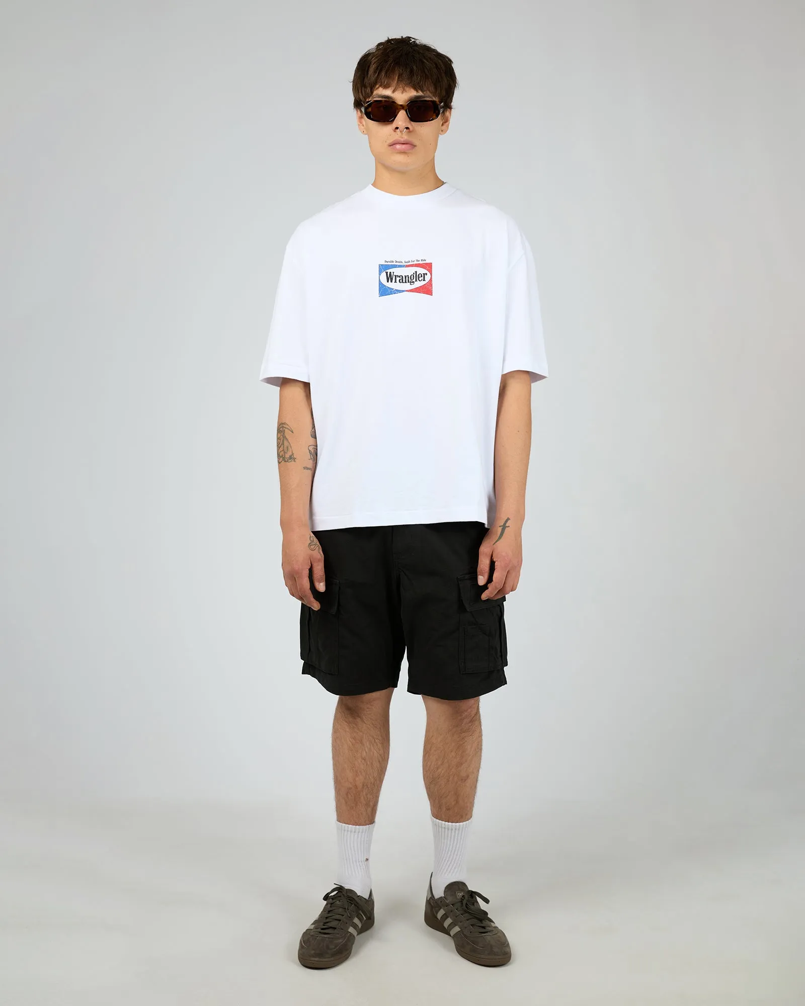 The Ride Boxcar Tee White sold by edge clothing