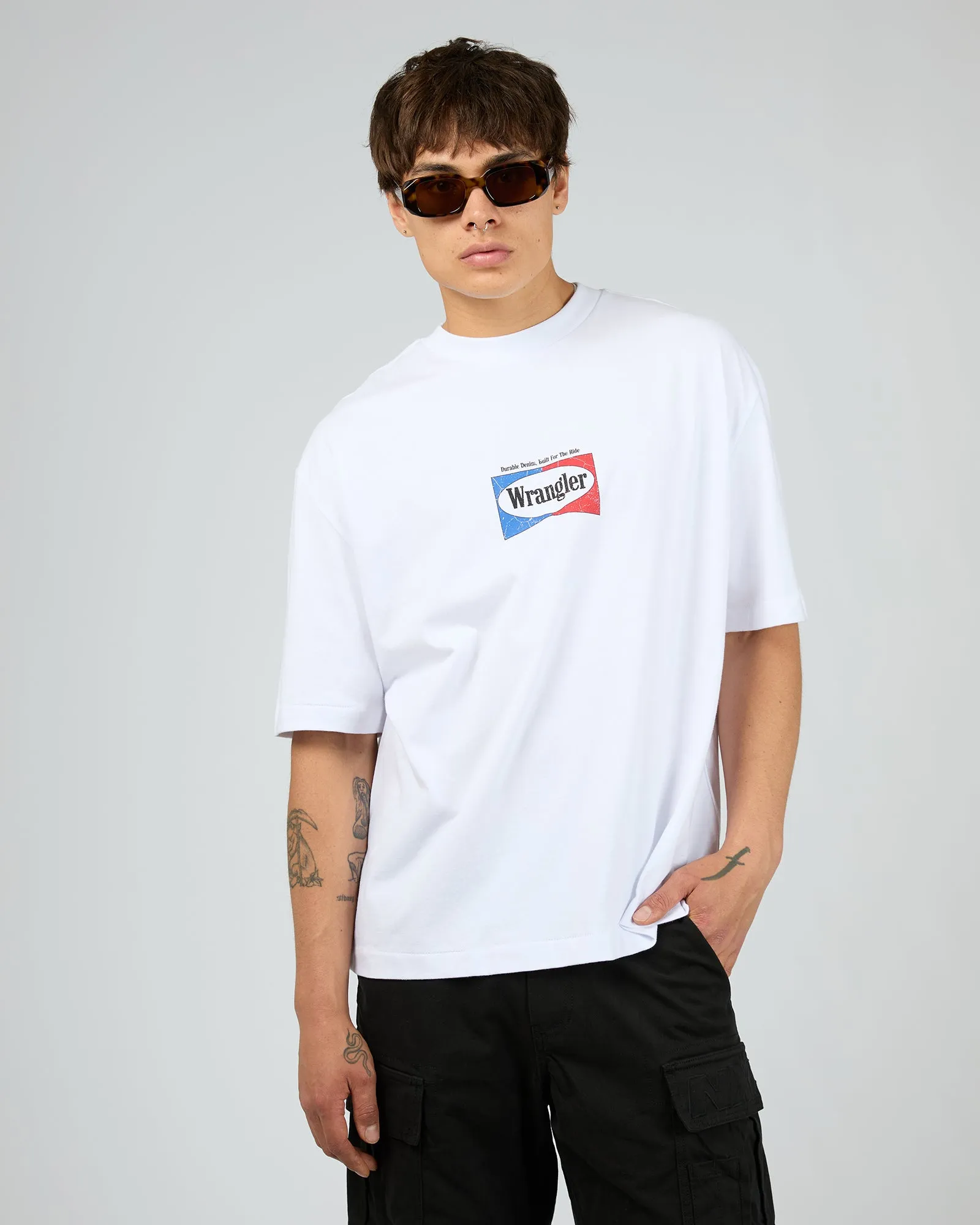 The Ride Boxcar Tee White sold by edge clothing product image thumbnail 3
